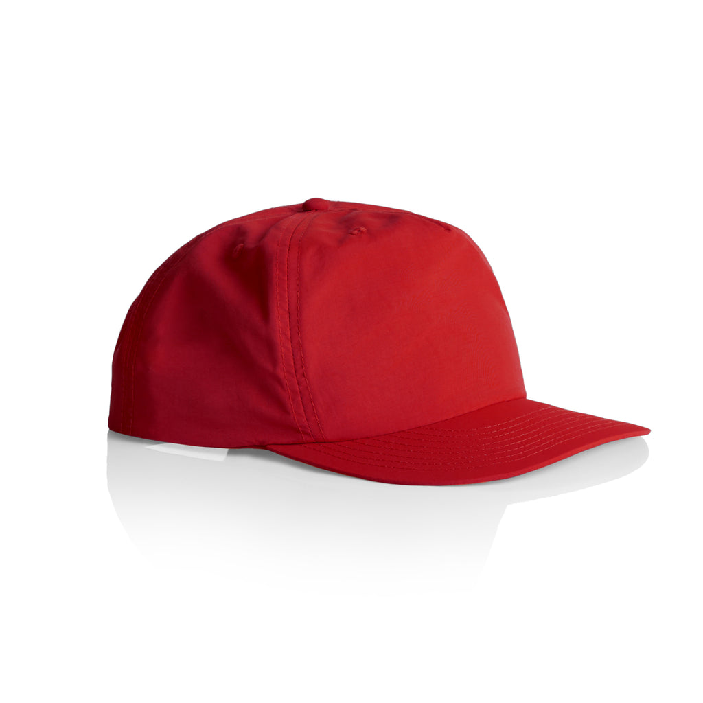 Ascolour Surf Cap 1114 Surf Cap Red Side - Custom Printed - Print Blanc