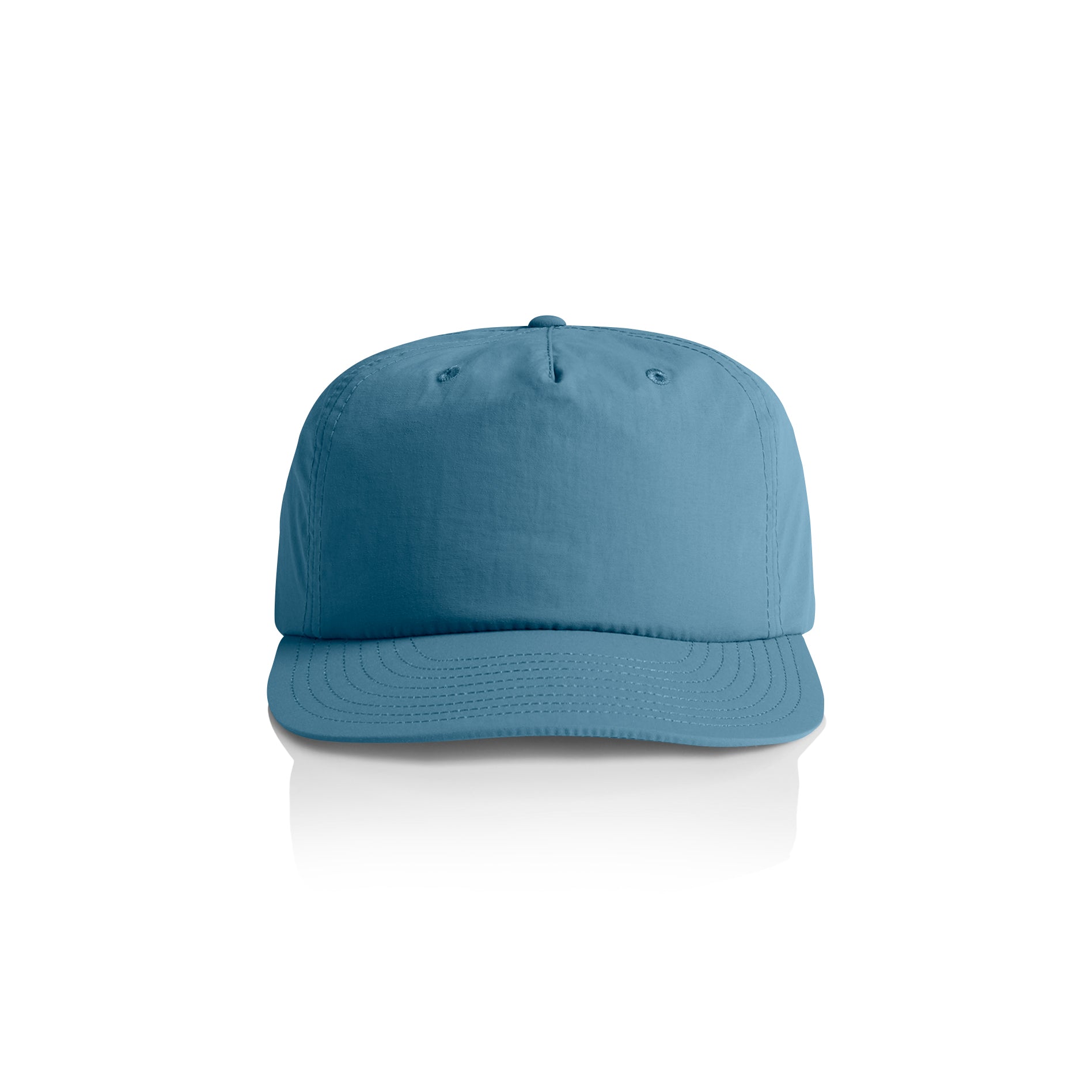 Ascolour Surf Cap 1114 Surf Cap Slate Blue Front - Custom Printed - Print Blanc