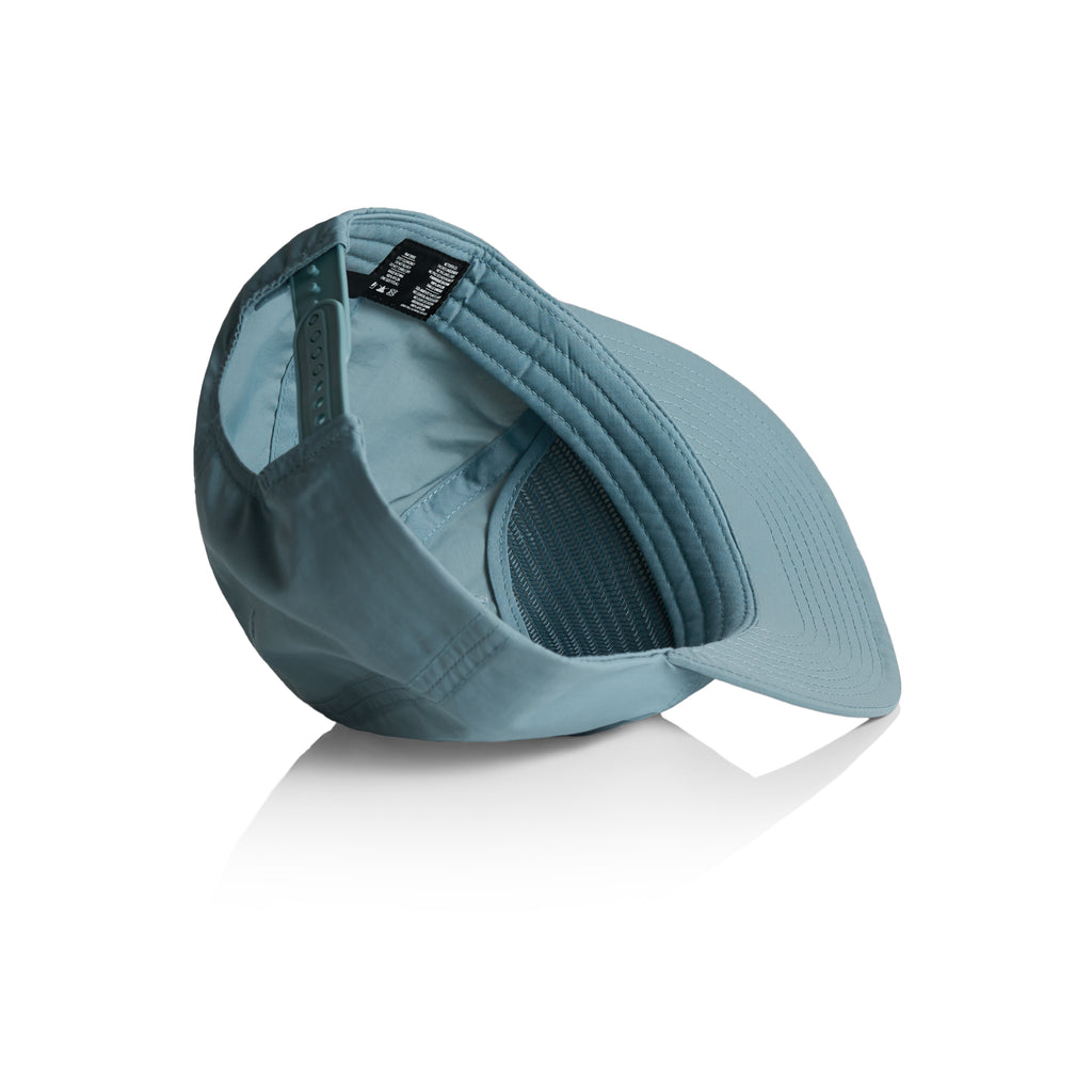 Ascolour Surf Cap 1114 Surf Cap Slate Blue Inside Side - Custom Printed - Print Blanc
