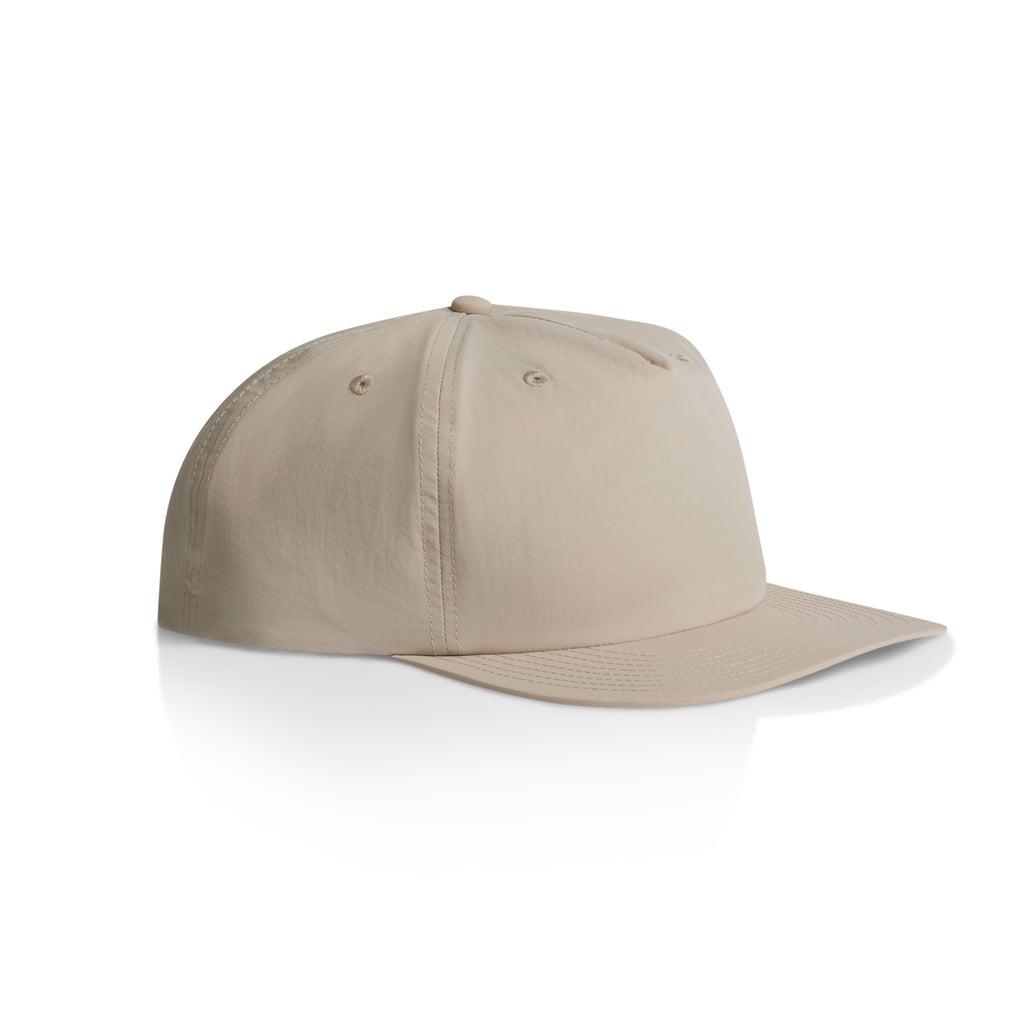 Ascolour Surf Cap 1114 Surf Cap Taupe Side - Custom Printed - Print Blanc