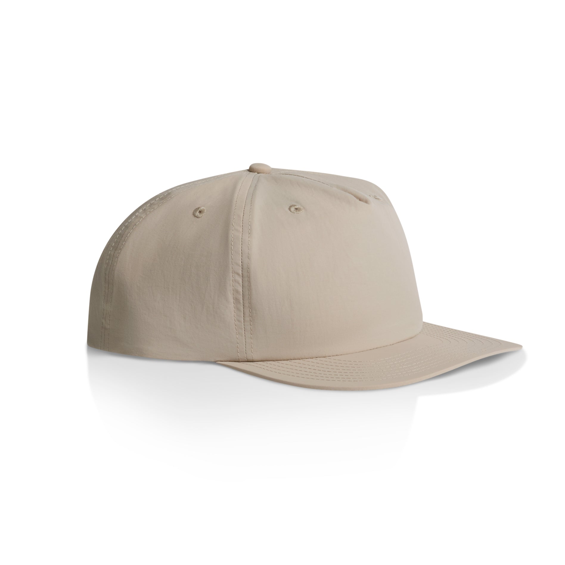 Ascolour Surf Cap 1114 Surf Cap Taupe Side - Custom Printed - Print Blanc