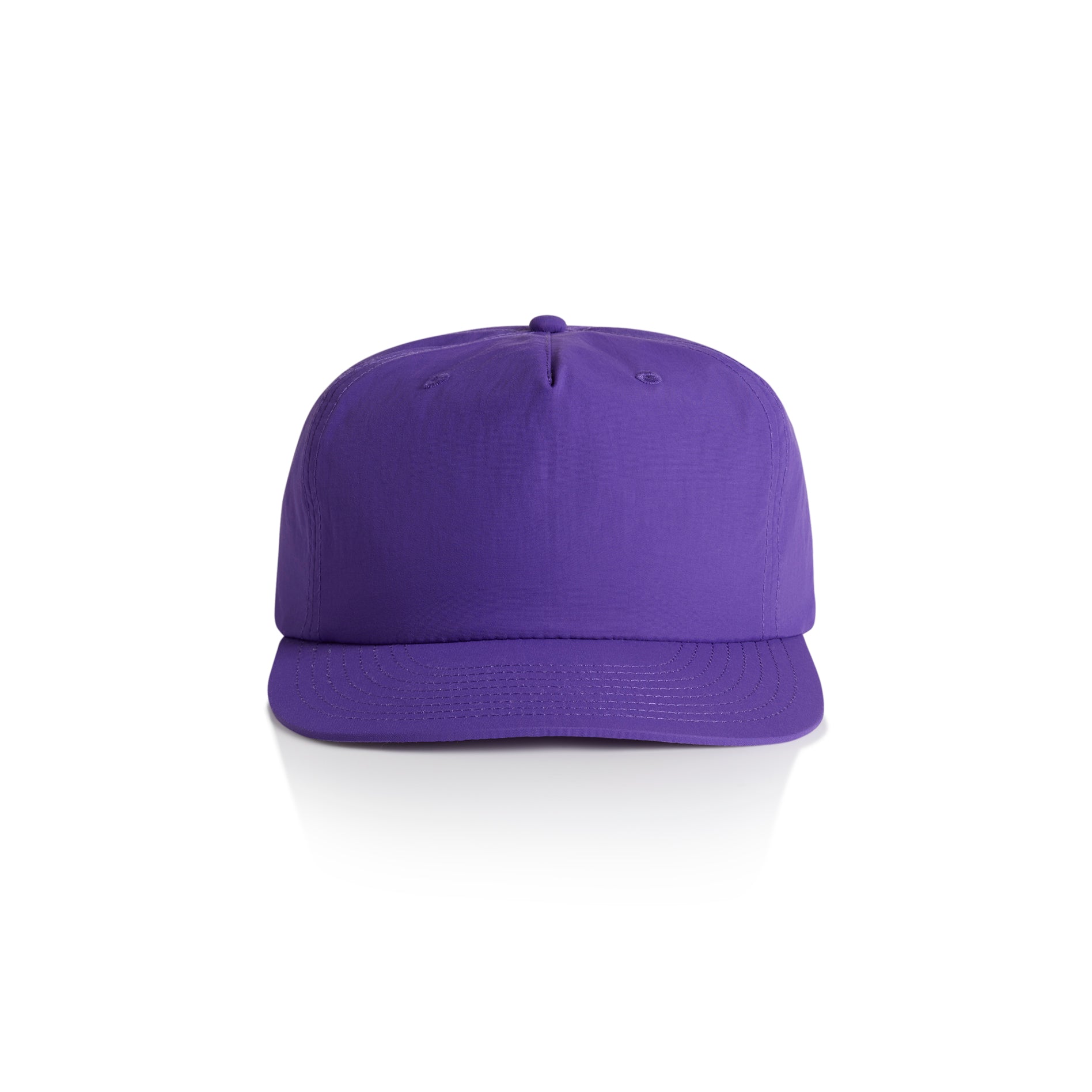 Ascolour Surf Cap 1114 Surf Cap Violet Front - Custom Printed - Print Blanc