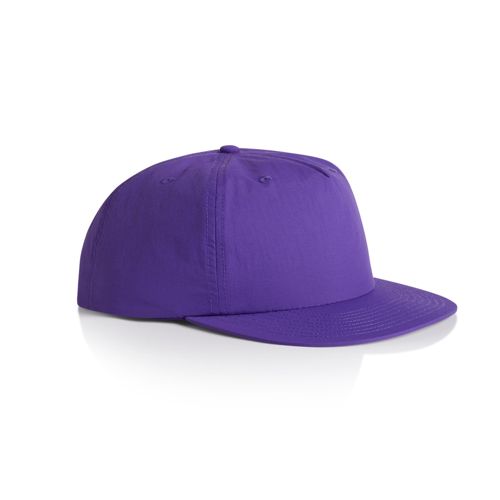 Ascolour Surf Cap 1114 Surf Cap Violet Side - Custom Printed - Print Blanc