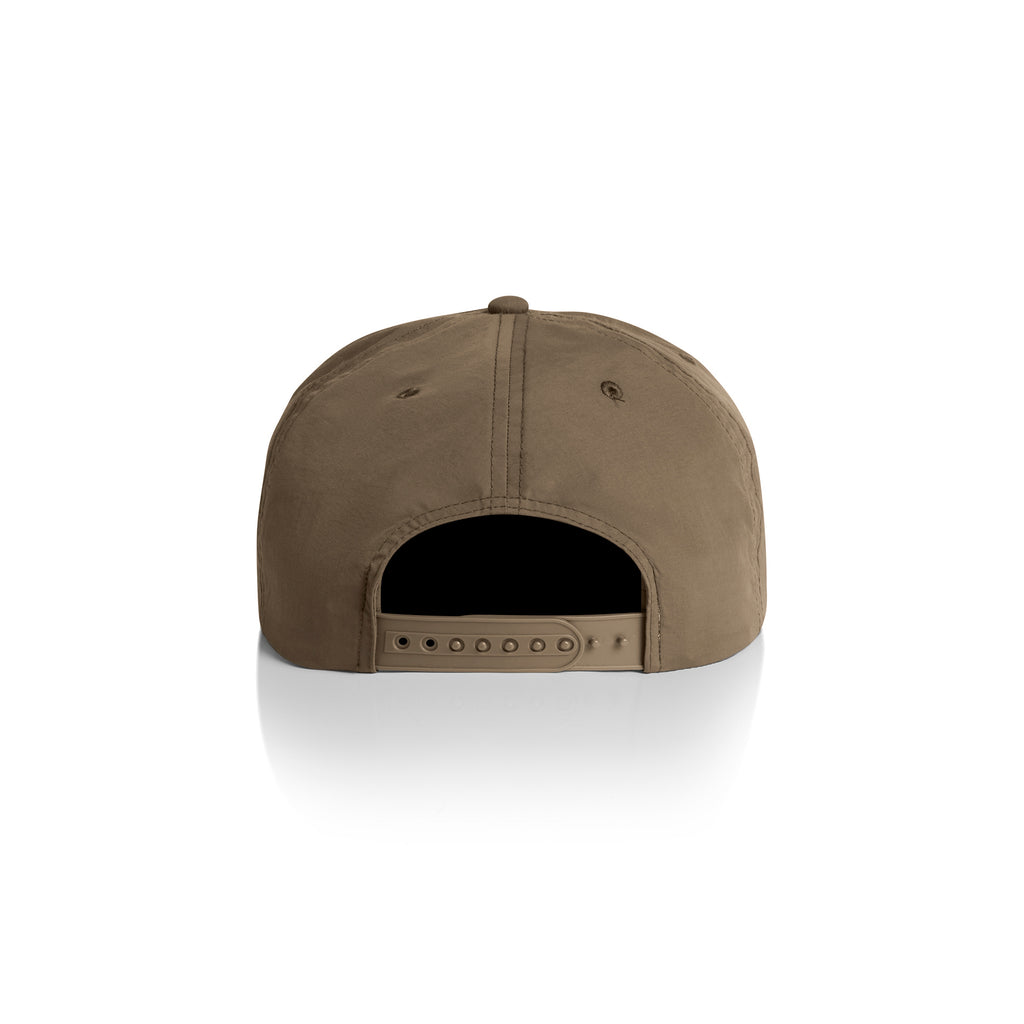 Ascolour Surf Cap 1114 Surf Cap Walnut Back - Custom Printed - Print Blanc