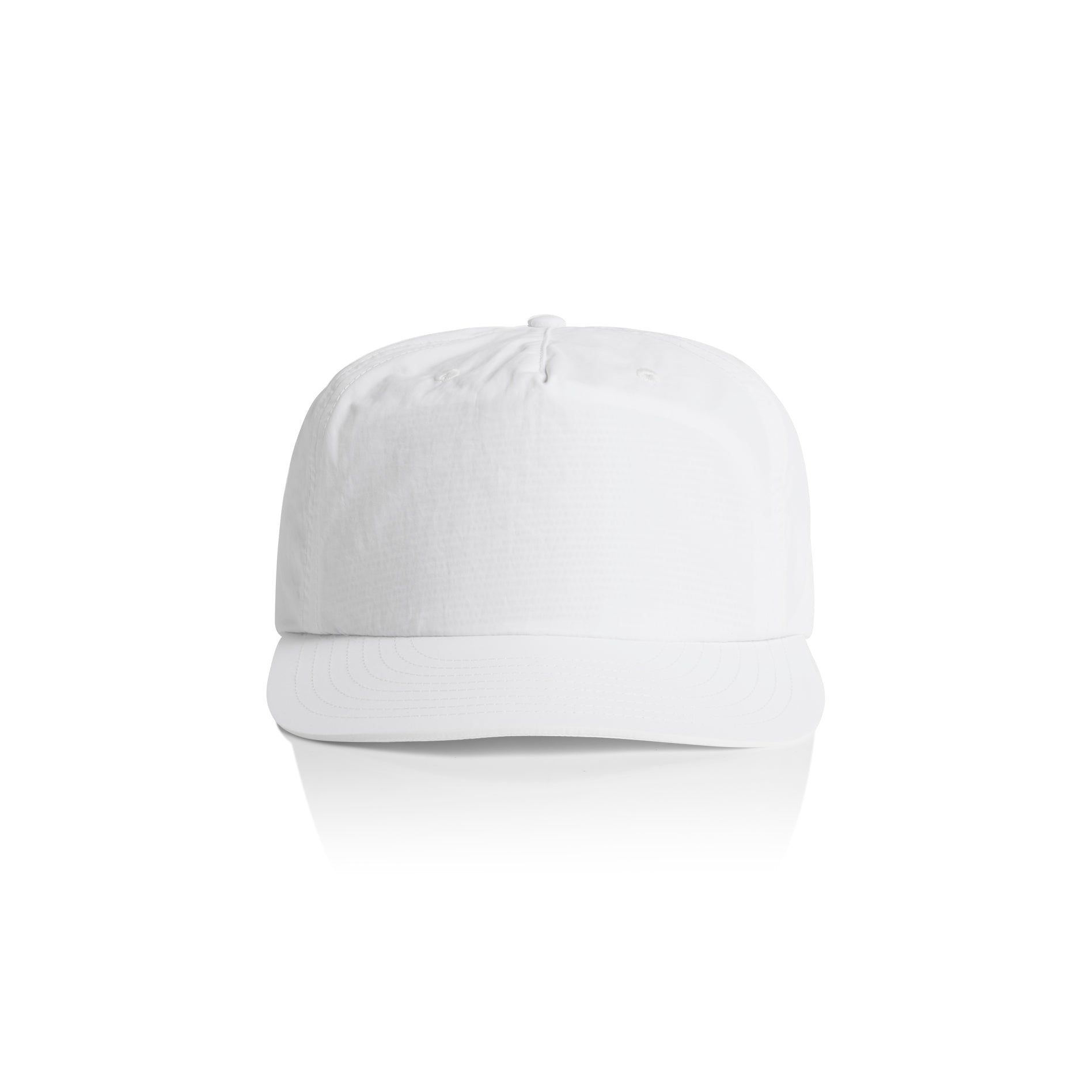 Ascolour Surf Cap 1114 Surf Cap White Front - Custom Printed - Print Blanc