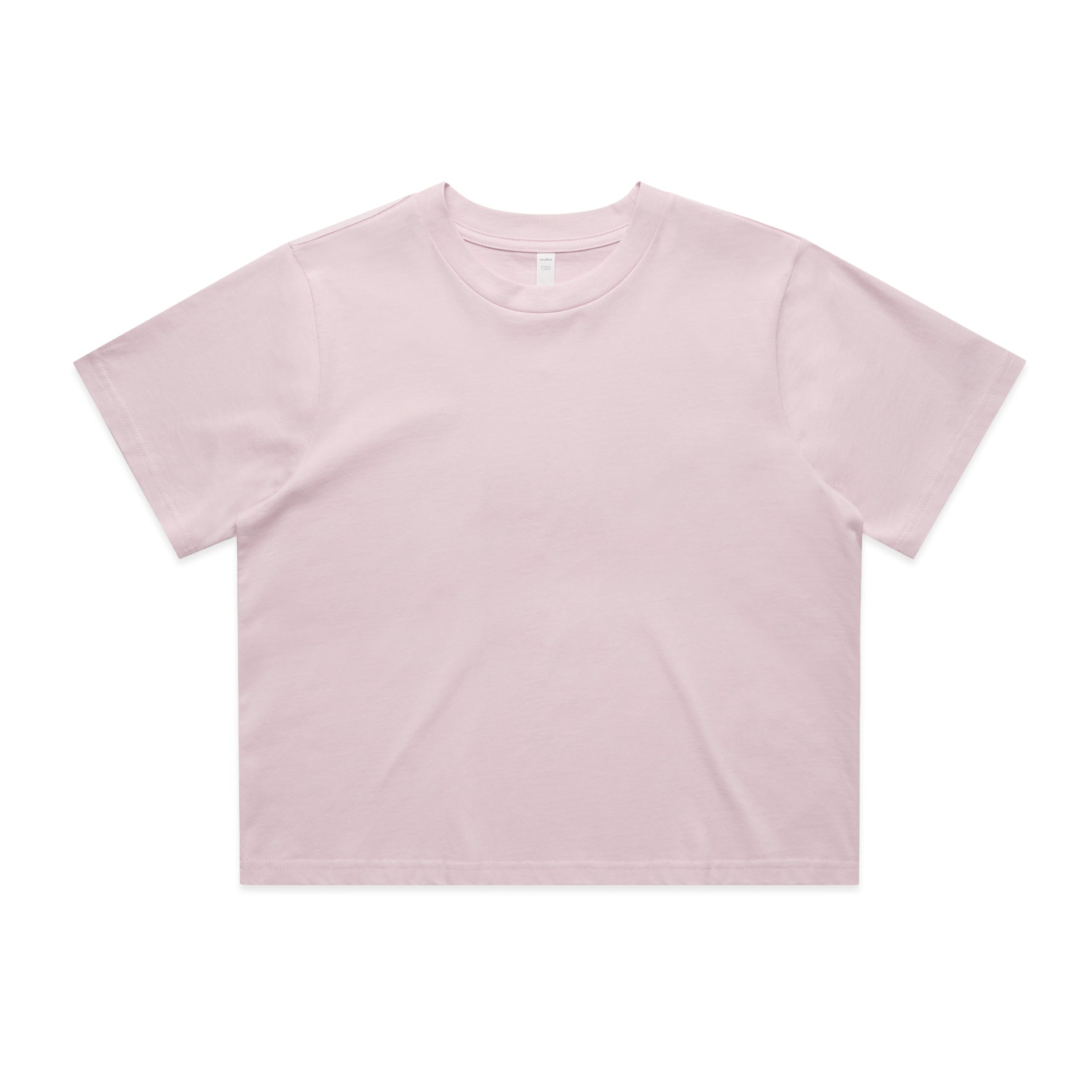 Ascolour Wos Classic Crop Tee 4072 Wos Classic Crop Tee Orchid Front - Custom Printed - Print Blanc