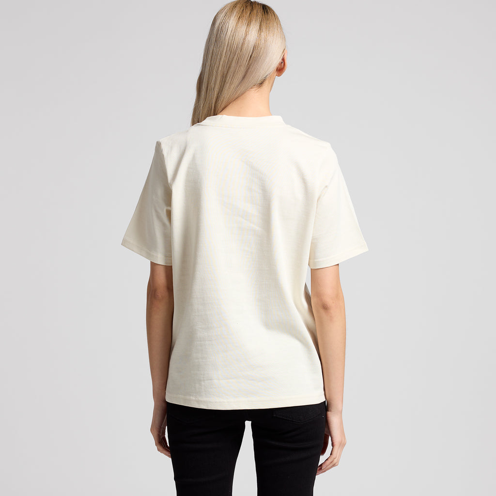 Ascolour Wos Heavy Tee 4080 Wos Heavy Tee Back - Custom Printed - Print Blanc