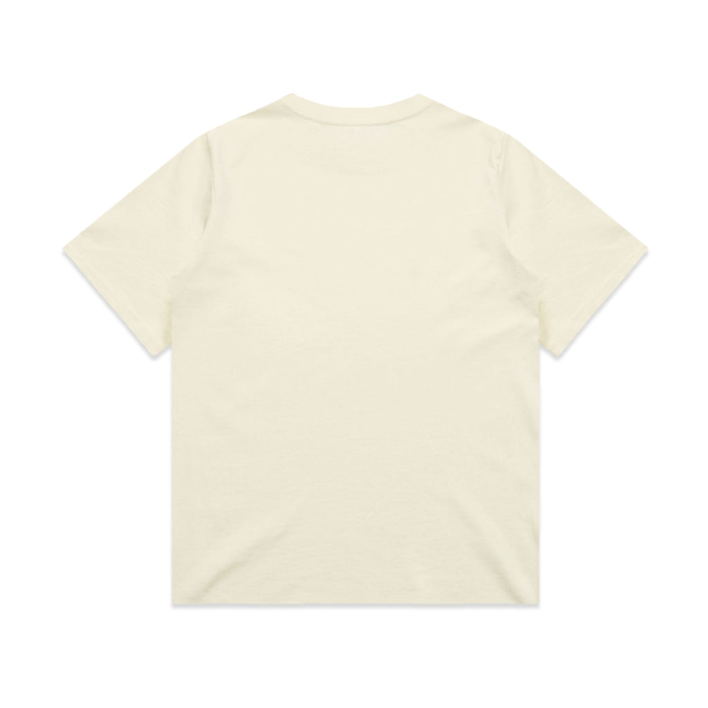 Ascolour Wos Heavy Tee 4080 Wos Heavy Tee Butter Back - Custom Printed - Print Blanc