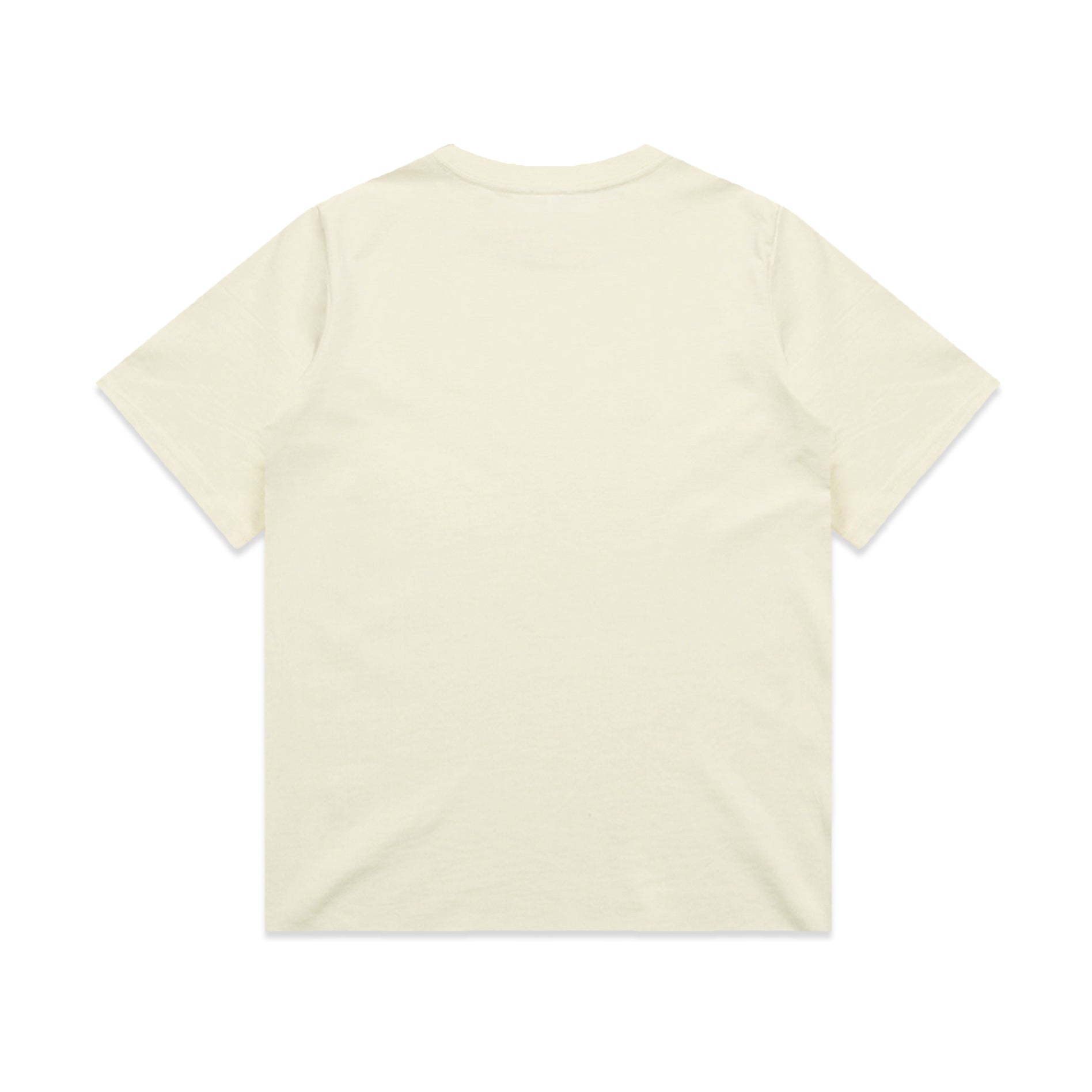 Ascolour Wos Heavy Tee 4080 Wos Heavy Tee Butter Back - Custom Printed - Print Blanc