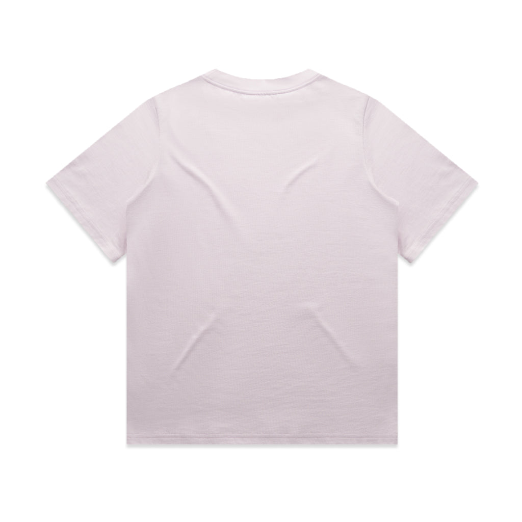 Ascolour Wos Heavy Tee 4080 Wos Heavy Tee Orchid Back - Custom Printed - Print Blanc