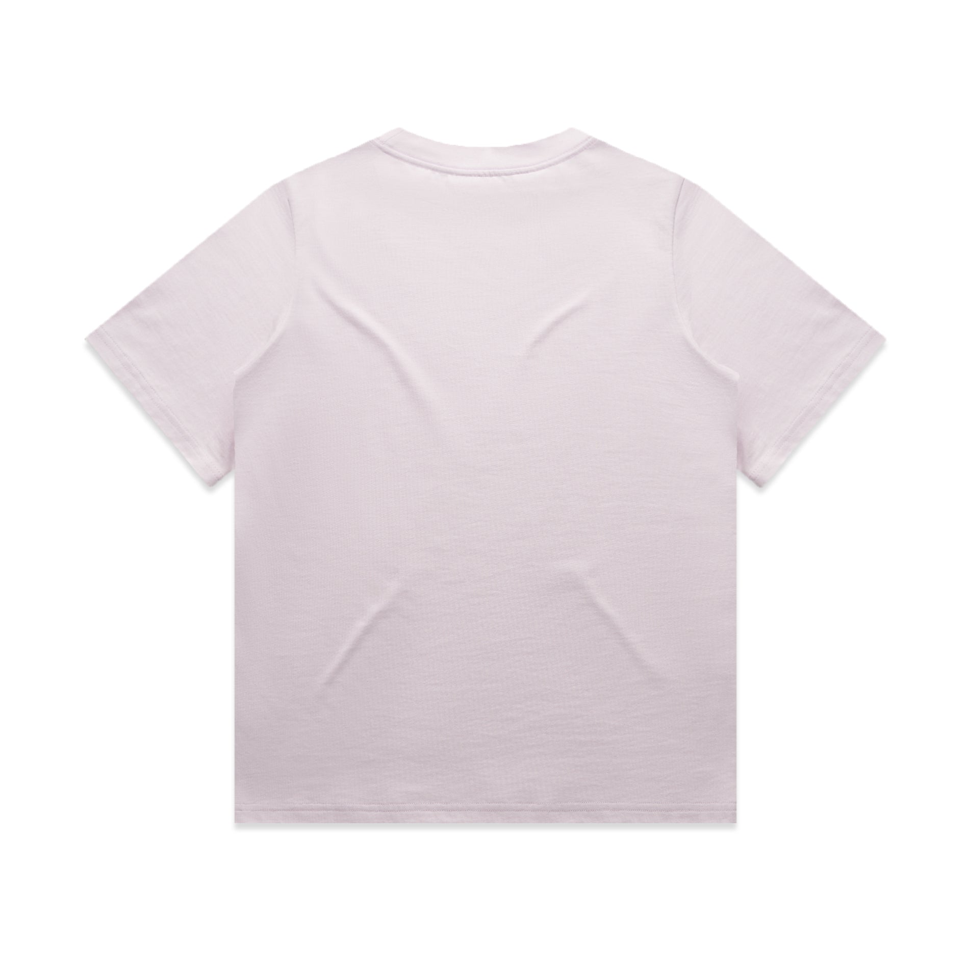 Ascolour Wos Heavy Tee 4080 Wos Heavy Tee Orchid Back - Custom Printed - Print Blanc