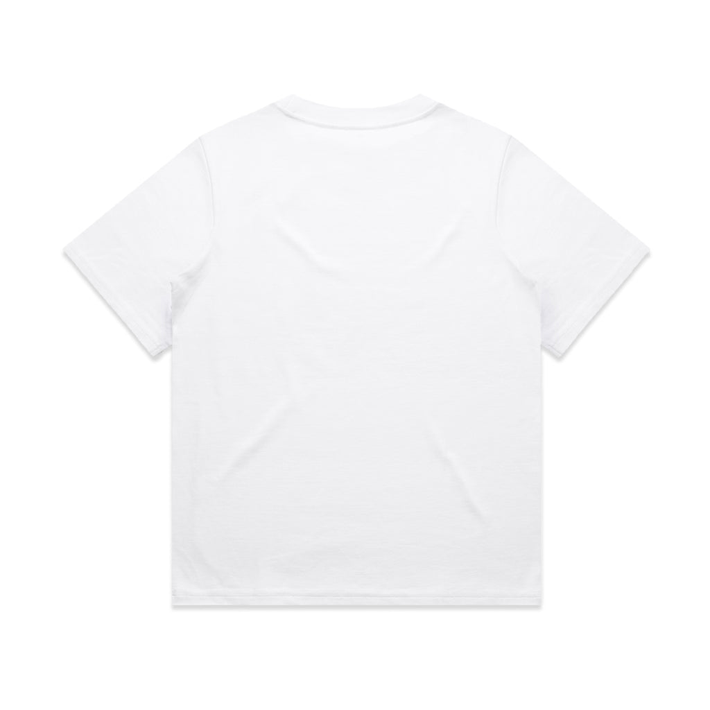 Ascolour Wos Heavy Tee 4080 Wos Heavy Tee White Back - Custom Printed - Print Blanc