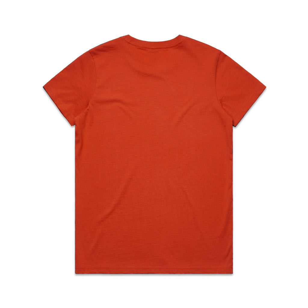 Ascolour Wos Maple Tee 4001 Maple Tee Autumn Back - Custom Printed - Print Blanc