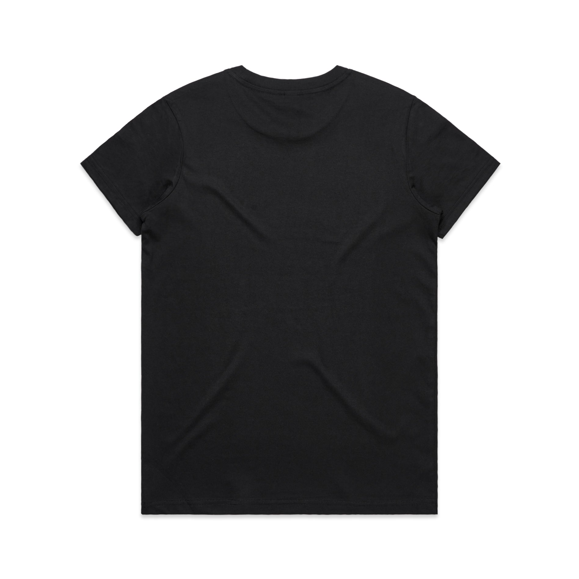 Ascolour Wos Maple Tee 4001 Maple Tee Black Back - Custom Printed - Print Blanc