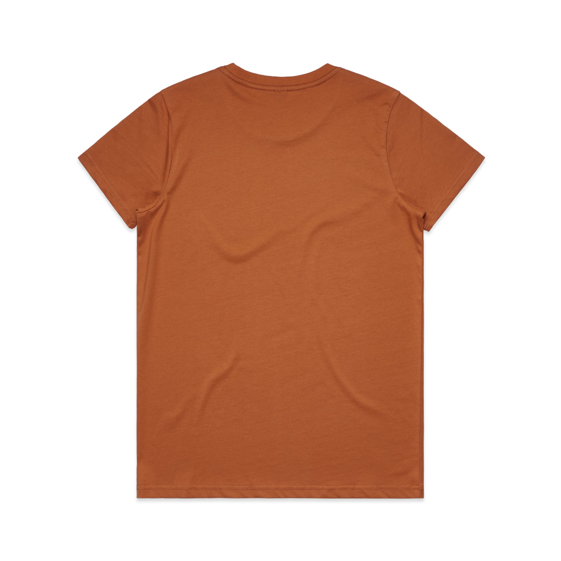 Ascolour Wos Maple Tee 4001 Maple Tee Copper Back - Custom Printed - Print Blanc