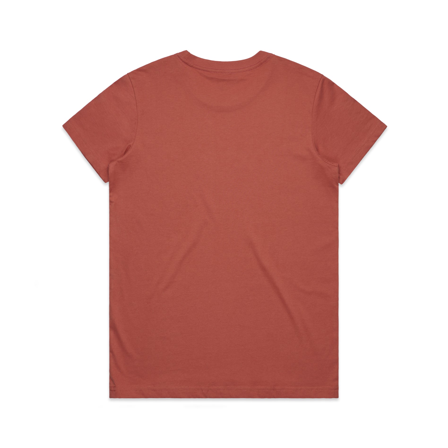 Ascolour Wos Maple Tee 4001 Maple Tee Coral Back - Custom Printed - Print Blanc