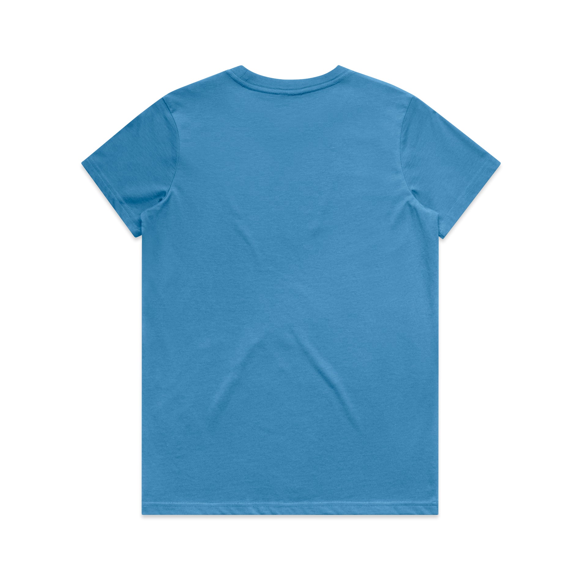 Ascolour Wos Maple Tee 4001 Maple Tee Hydro Back - Custom Printed - Print Blanc