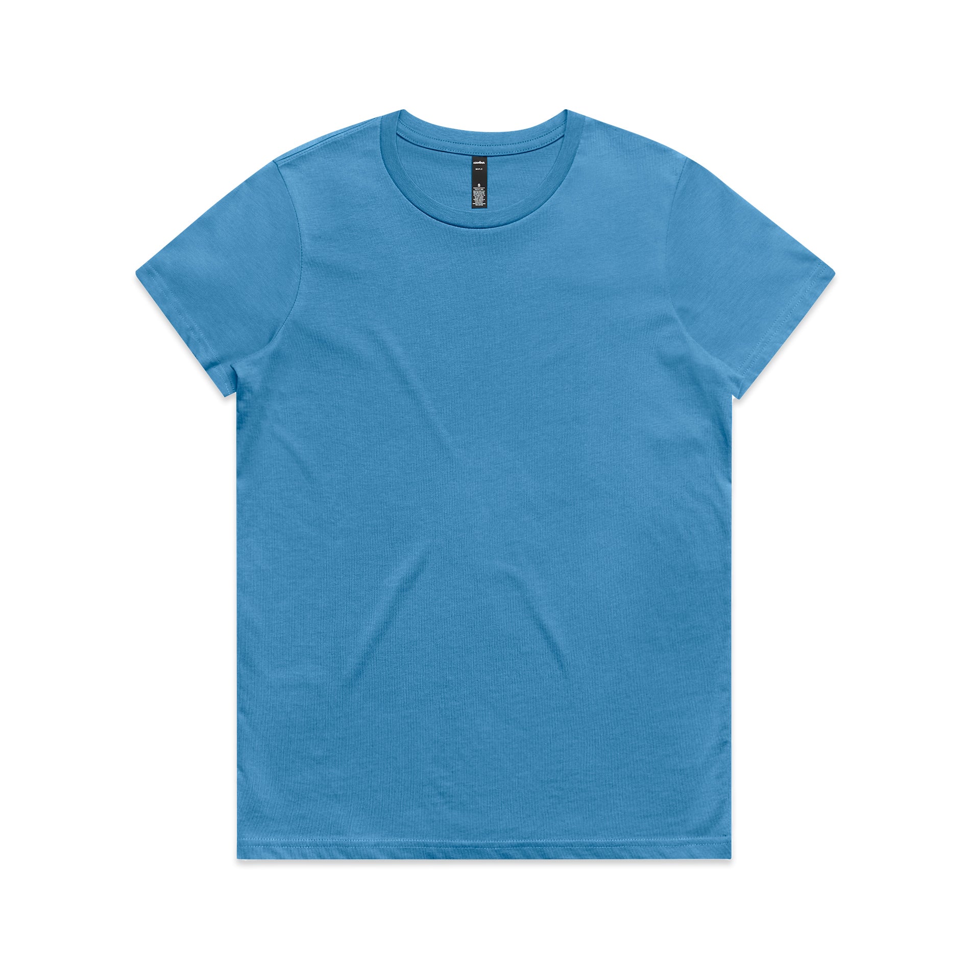 Ascolour Wos Maple Tee 4001 Maple Tee Hydro Front - Custom Printed - Print Blanc