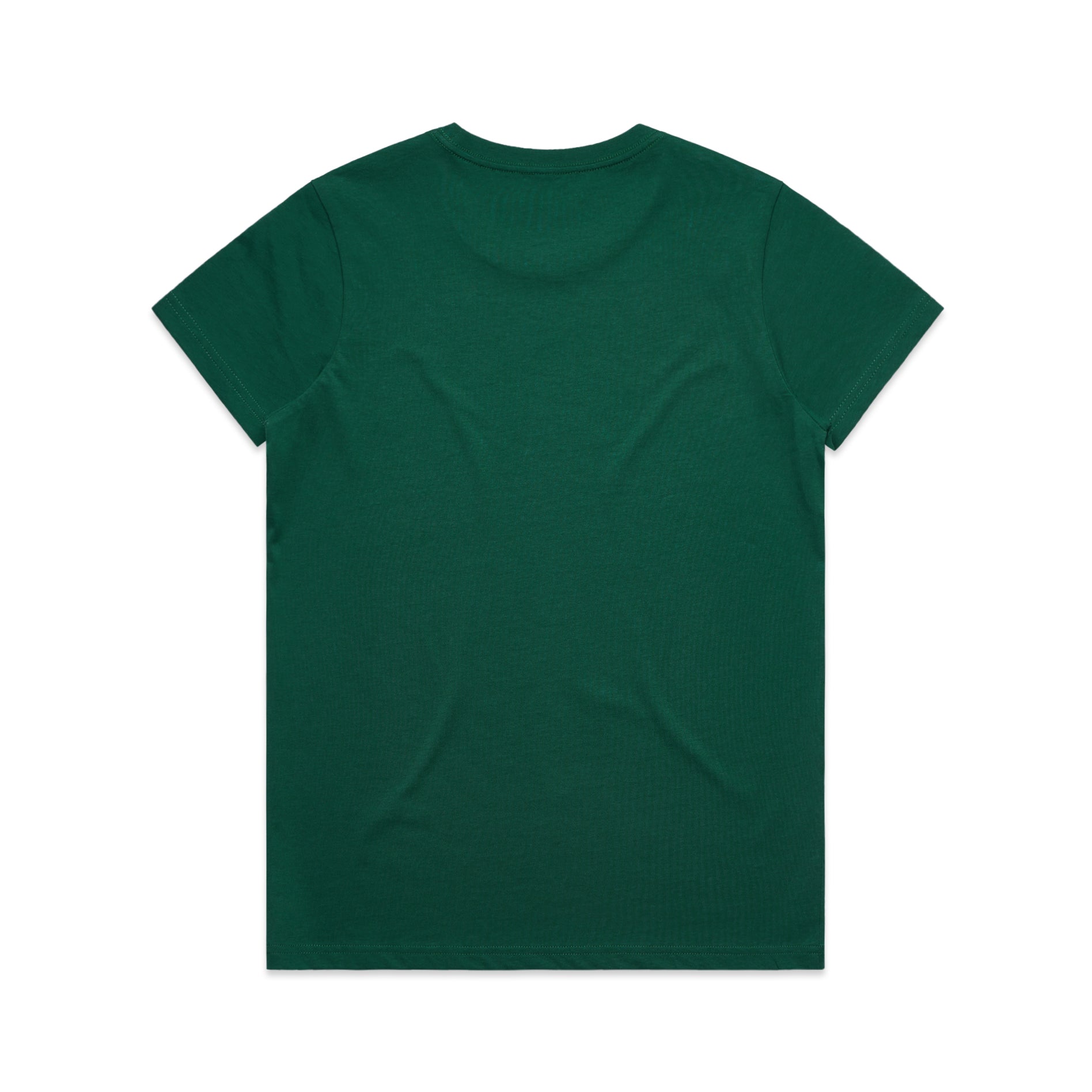 Ascolour Wos Maple Tee 4001 Maple Tee Jade Back - Custom Printed - Print Blanc