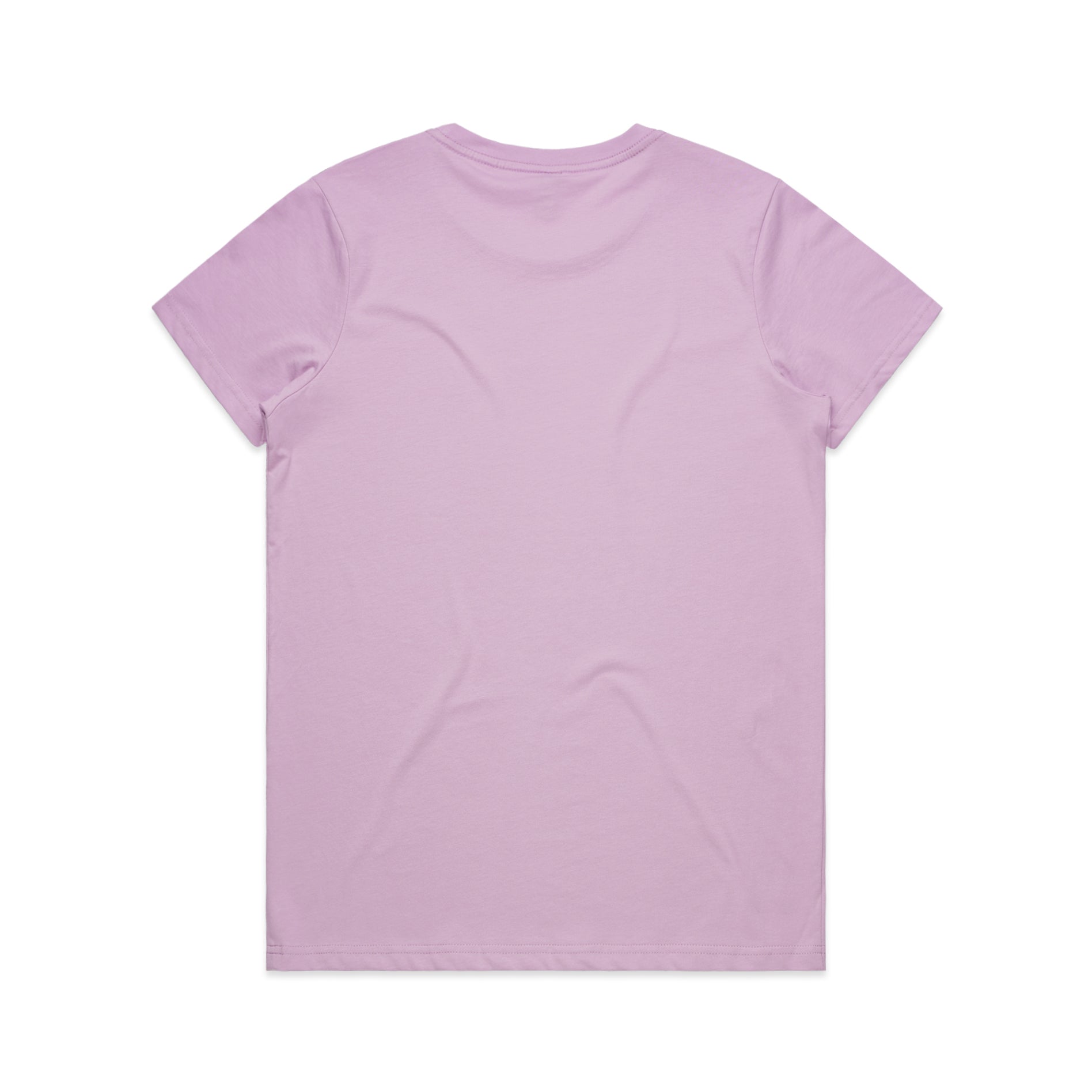 Ascolour Wos Maple Tee 4001 Maple Tee Lavender Back - Custom Printed - Print Blanc