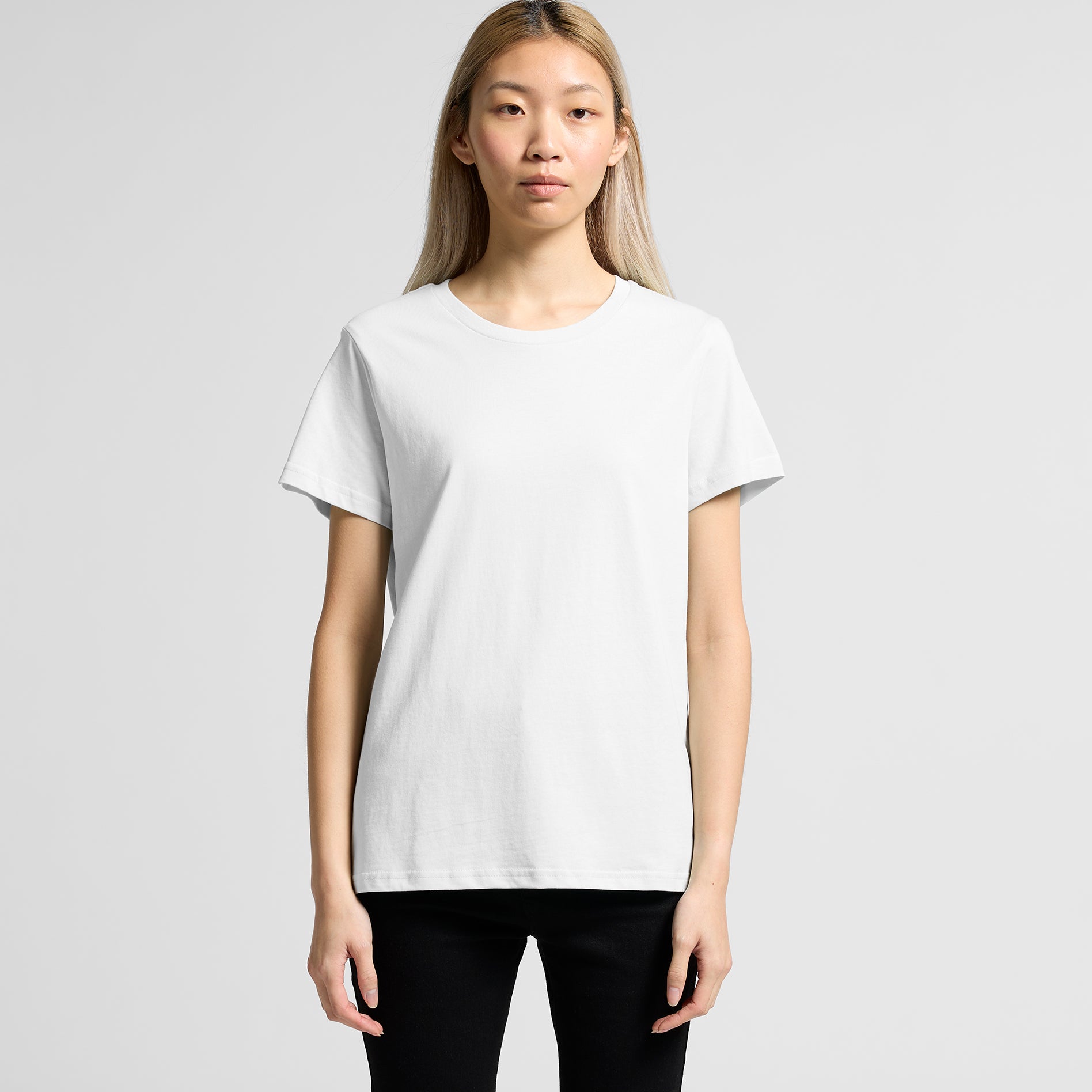Ascolour Wos Maple Tee 4001 Maple Tee Main Front - Custom Printed - Print Blanc