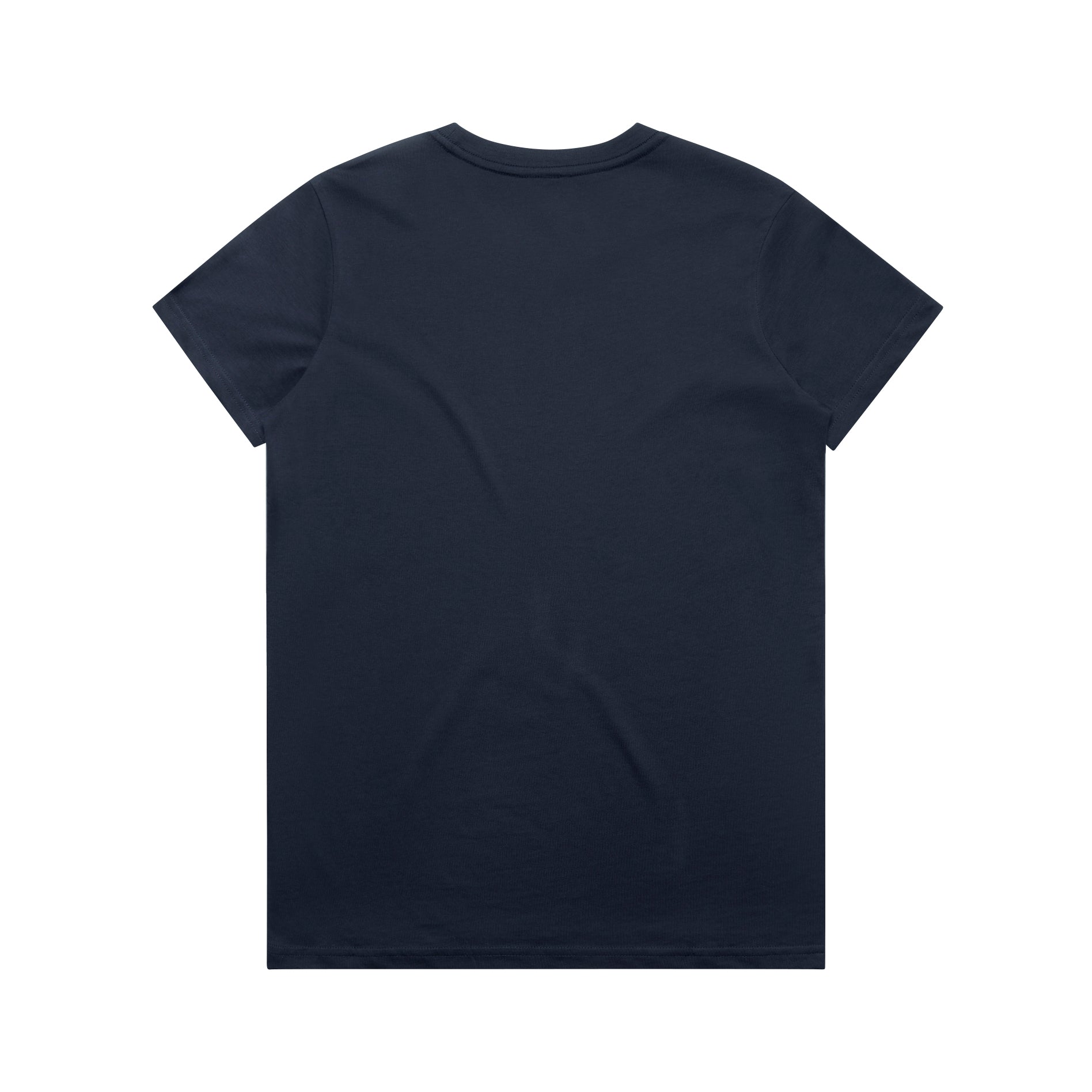 Ascolour Wos Maple Tee 4001 Maple Tee Midnight Blue Back - Custom Printed - Print Blanc