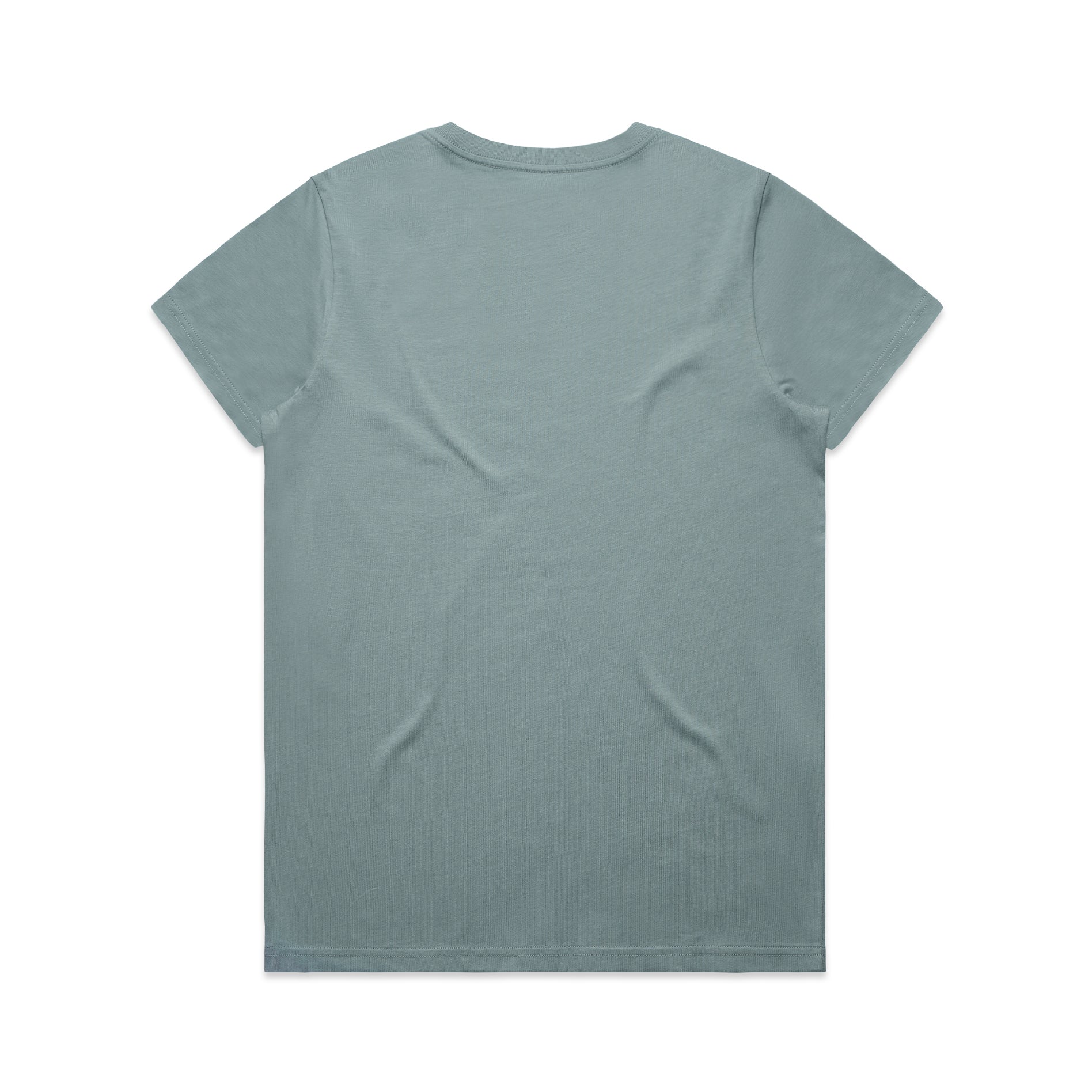Ascolour Wos Maple Tee 4001 Maple Tee Mineral Back - Custom Printed - Print Blanc