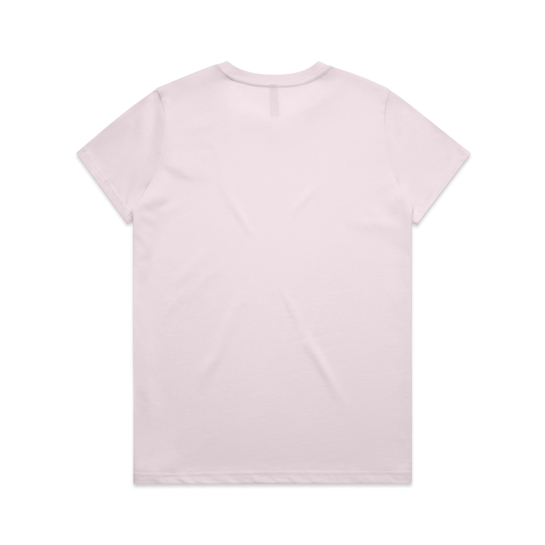Ascolour Wos Maple Tee 4001 Maple Tee Orchid Back - Custom Printed - Print Blanc
