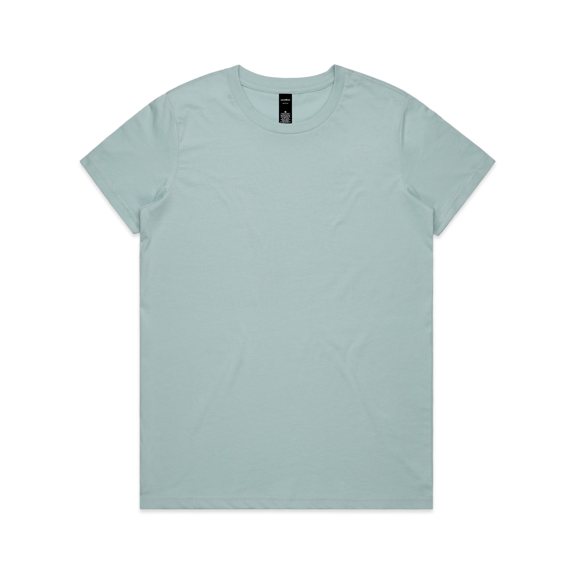 Ascolour Wos Maple Tee 4001 Maple Tee Pale Blue Front - Custom Printed - Print Blanc