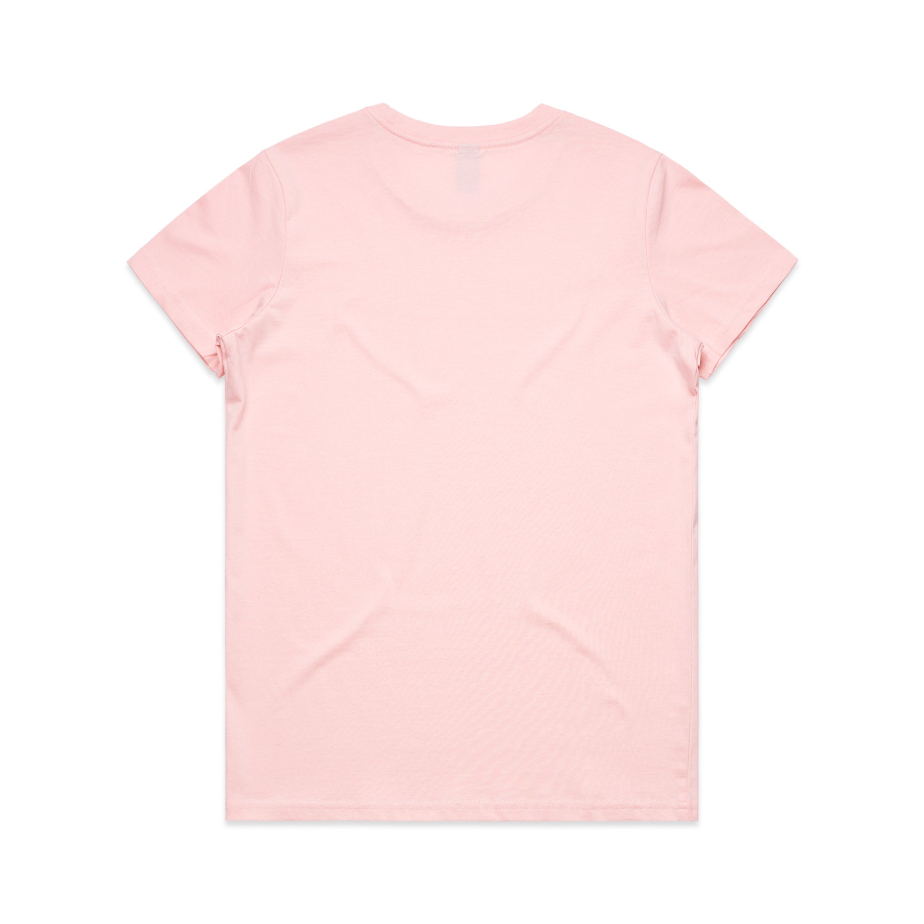 Ascolour Wos Maple Tee 4001 Maple Tee Pink Back - Custom Printed - Print Blanc