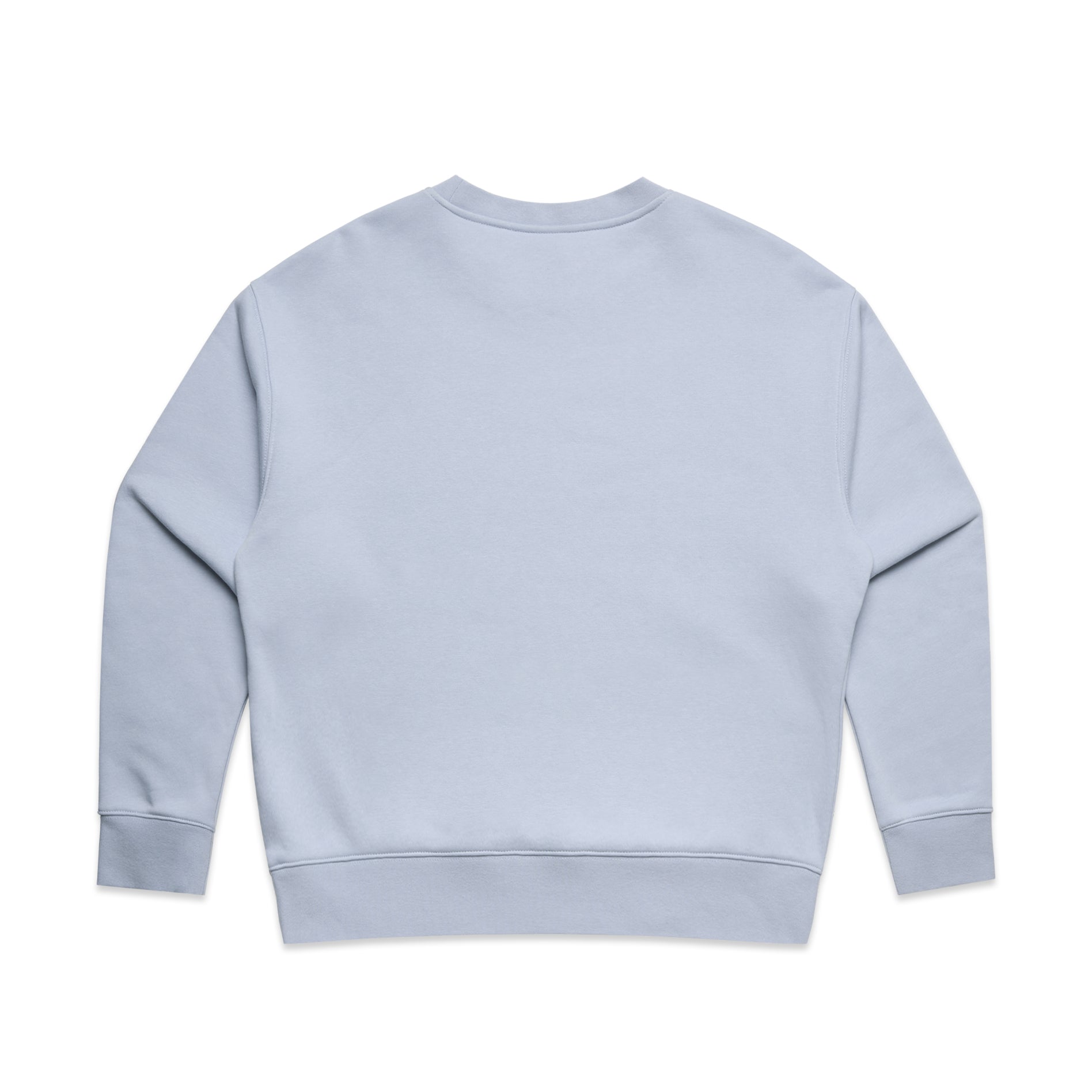 Ascolour Wos Relax Crew 4160 Wos Relax Crew Powder Back - Custom Printed - Print Blanc