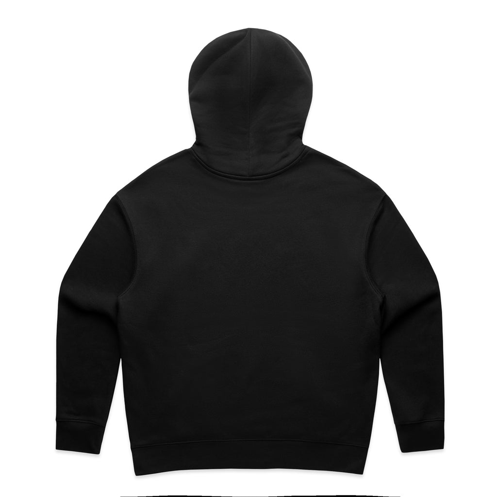 Ascolour Wos Relax Hood 4161 Wos Relax Hood Black Back - Custom Printed - Print Blanc