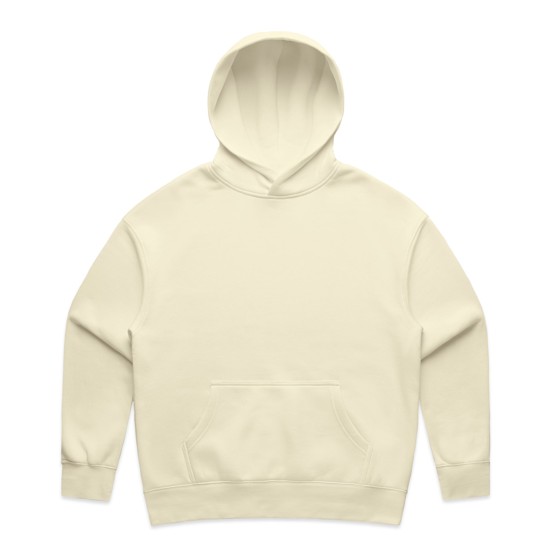 Ascolour Wos Relax Hood 4161 Wos Relax Hood Butter Front - Custom Printed - Print Blanc