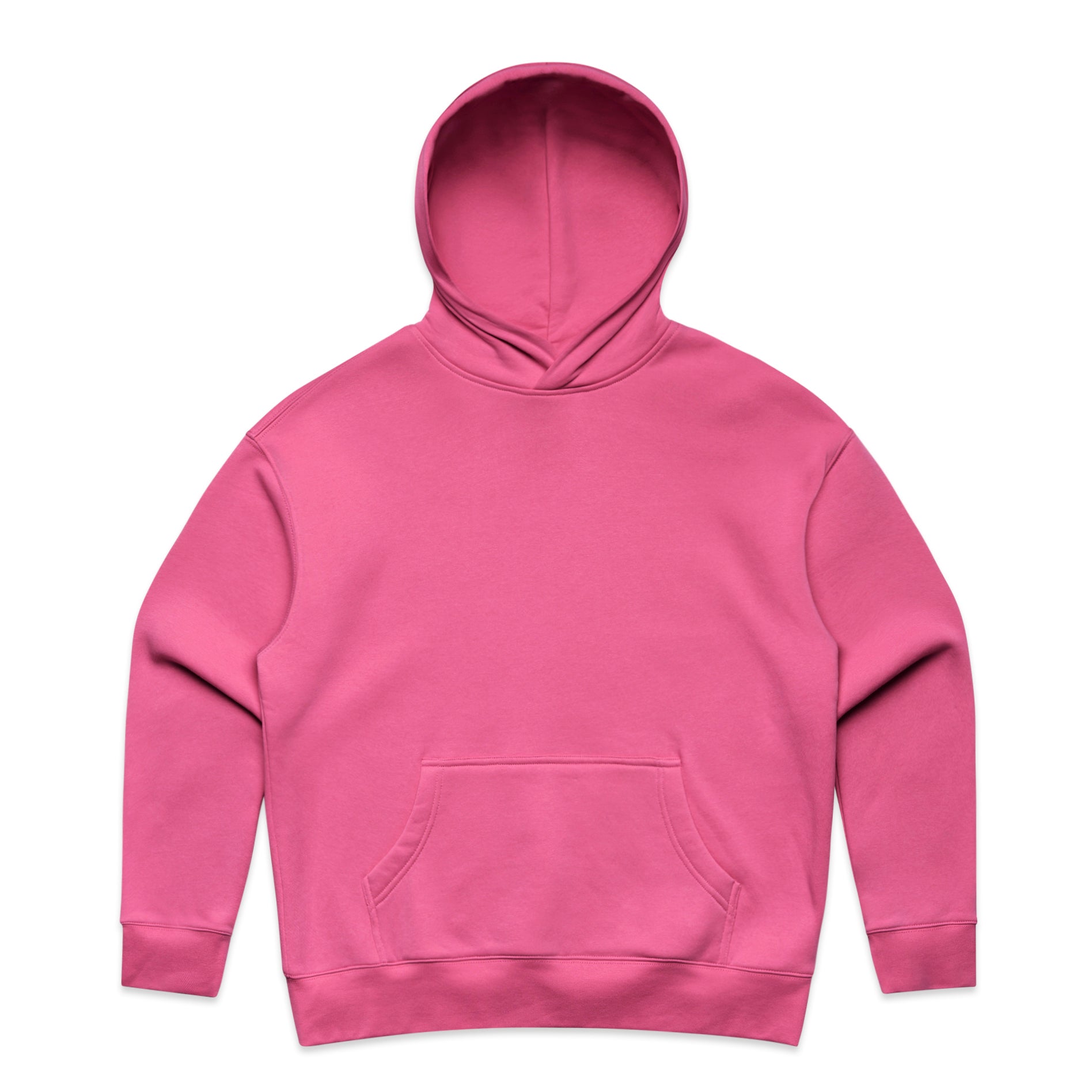 Ascolour Wos Relax Hood 4161 Wos Relax Hood Charity Pink Front - Custom Printed - Print Blanc