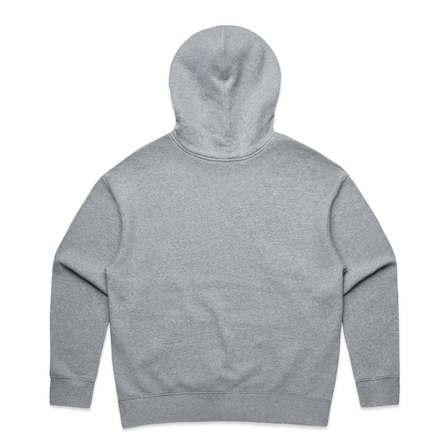 Ascolour Wos Relax Hood 4161 Wos Relax Hood Grey Marle Back - Custom Printed - Print Blanc