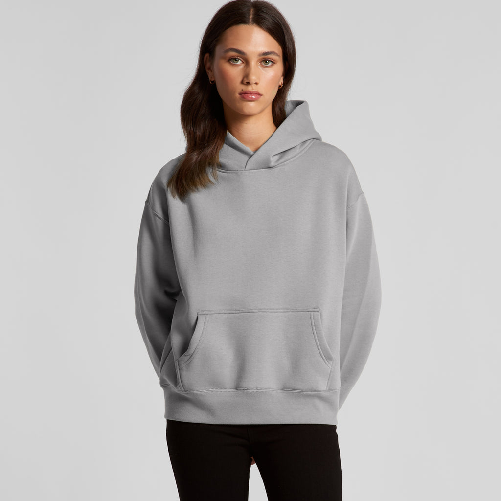 Ascolour Wos Relax Hood 4161 Wos Relax Hood Loose Front - Custom Printed - Print Blanc