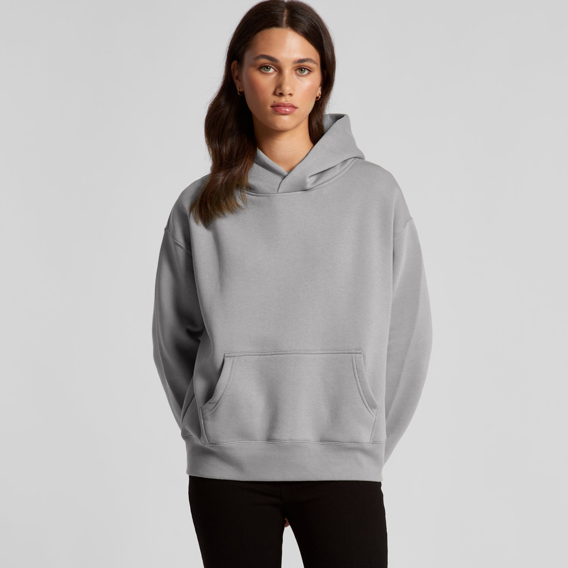 Ascolour Wos Relax Hood 4161 Wos Relax Hood Loose Front - Custom Printed - Print Blanc