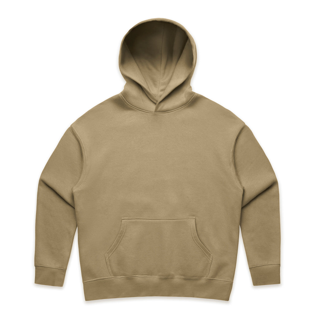 Ascolour Wos Relax Hood 4161 Wos Relax Hood Sand Front - Custom Printed - Print Blanc