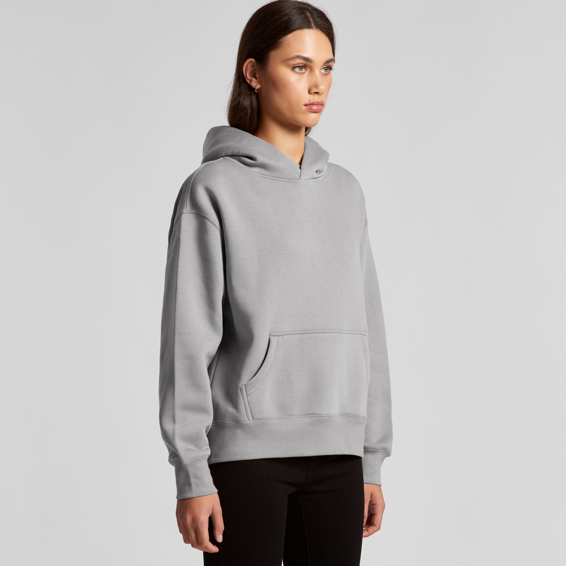 Ascolour Wos Relax Hood 4161 Wos Relax Hood Turn Front - Custom Printed - Print Blanc
