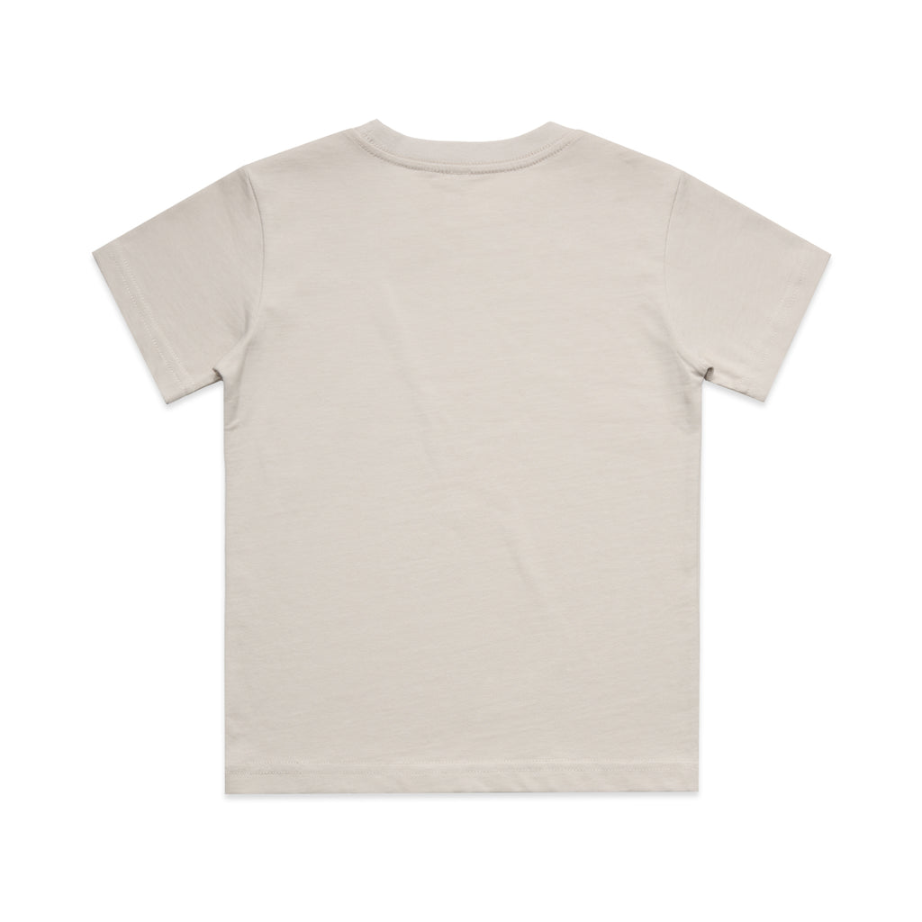Ascolour Youth Classic Tee 3061 Youth Classic Tee Bone Back - Custom Printed - Print Blanc