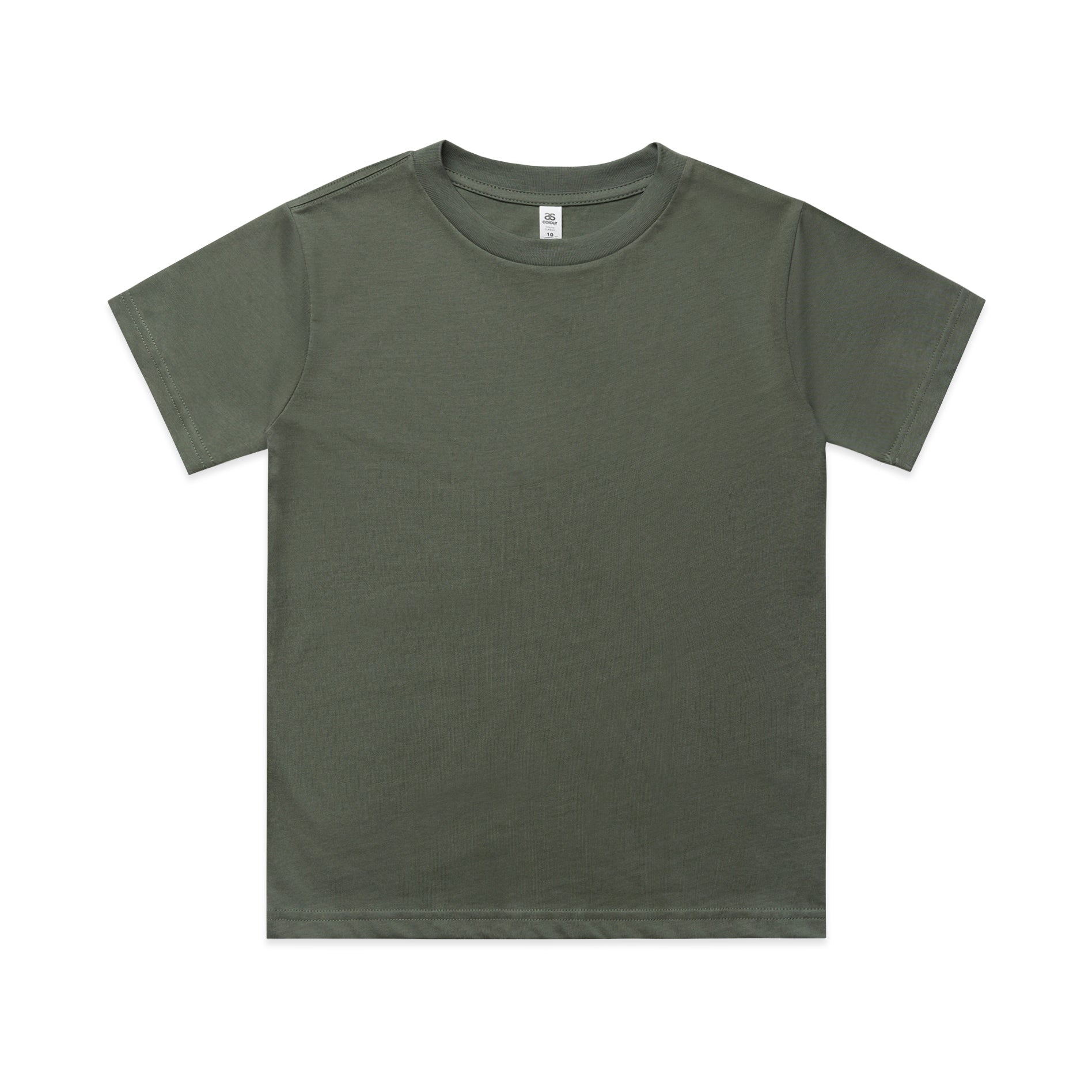 Ascolour Youth Classic Tee 3061 Youth Classic Tee Cypress Front - Custom Printed - Print Blanc
