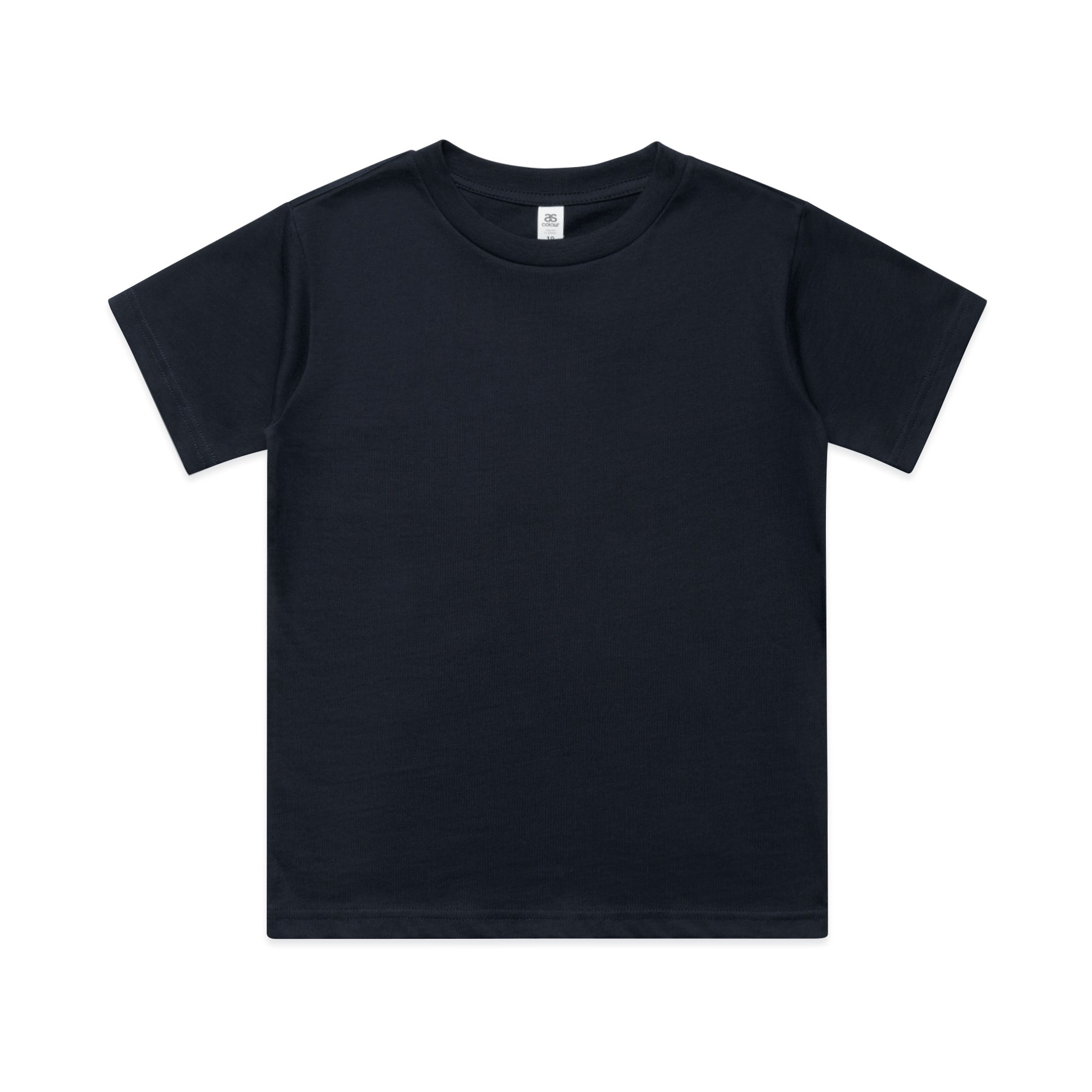 Ascolour Youth Classic Tee 3061 Youth Classic Tee Ink Blue Front - Custom Printed - Print Blanc