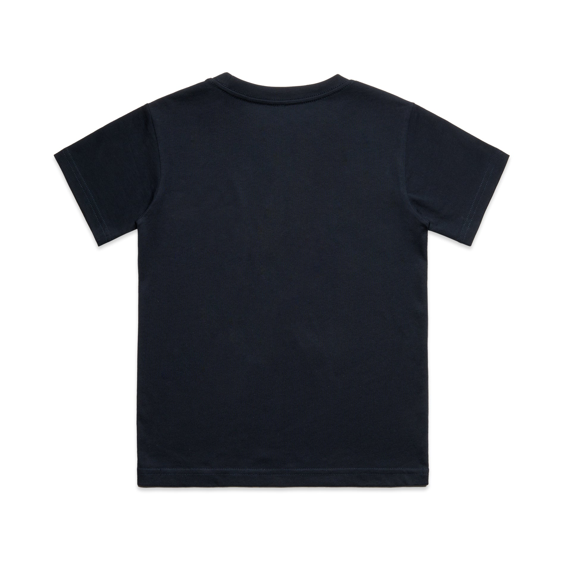 Ascolour Youth Classic Tee 3061 Youth Classic Tee Navy Back - Custom Printed - Print Blanc