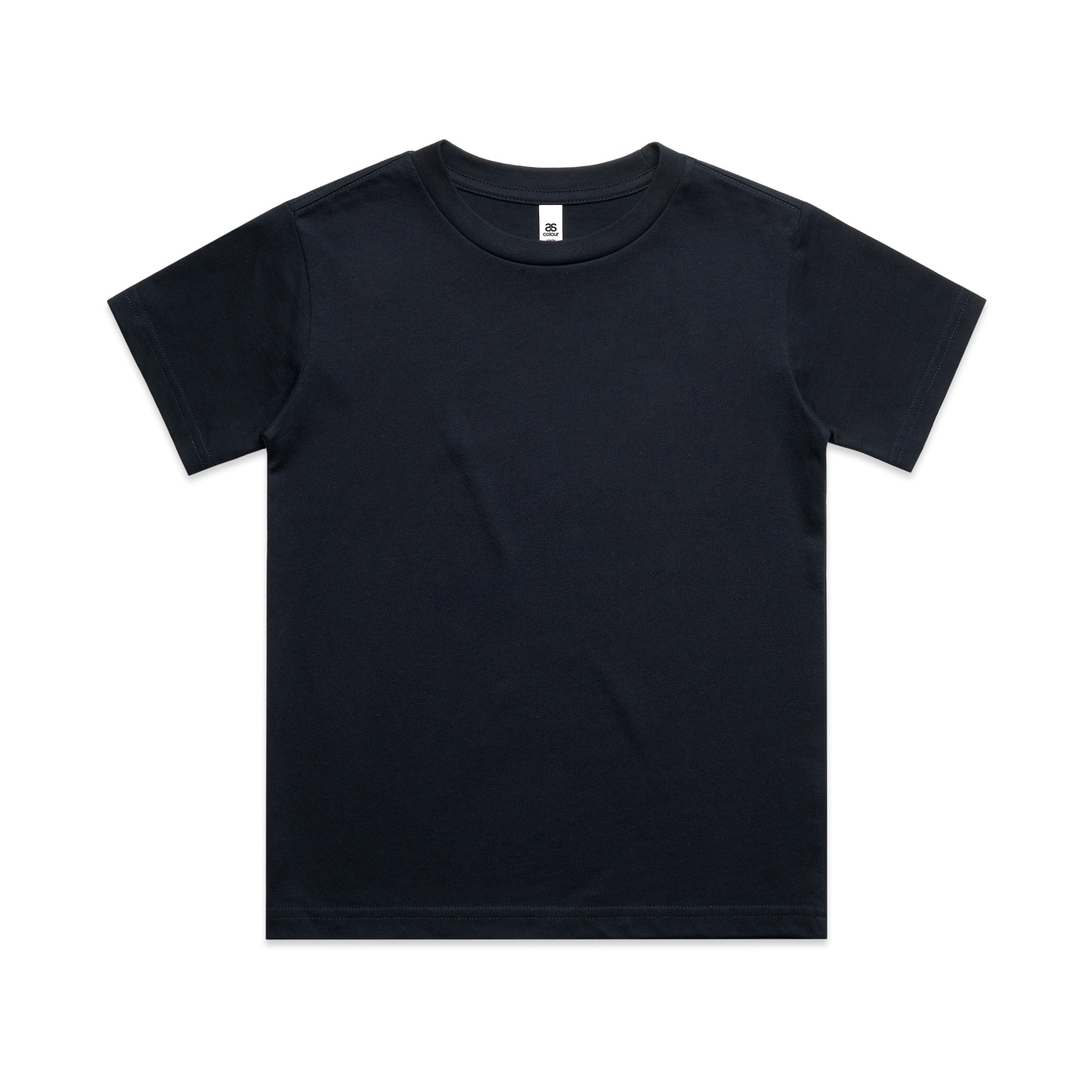 Ascolour Youth Classic Tee 3061 Youth Classic Tee Navy Front - Custom Printed - Print Blanc