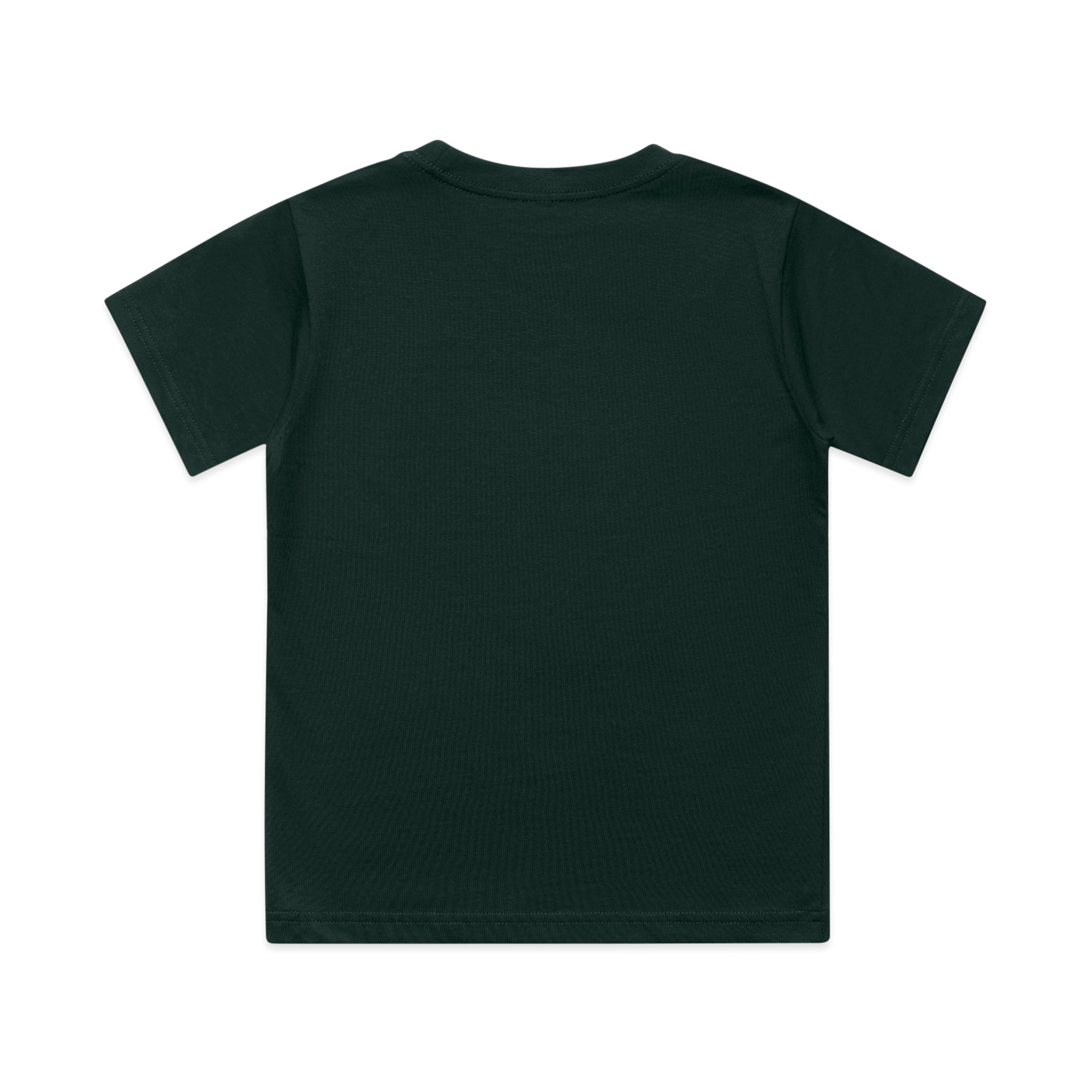 Ascolour Youth Classic Tee 3061 Youth Classic Tee Pine Green Back - Custom Printed - Print Blanc