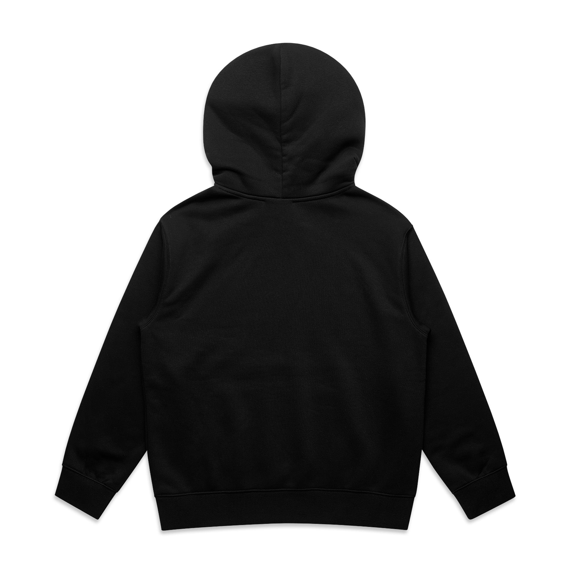 Ascolour Youth Relax Hood 3037 Youth Relax Hood Black Back - Custom Printed - Print Blanc
