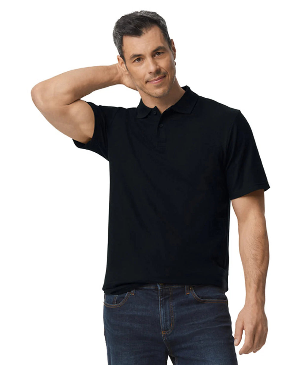 Gildan Softstyle Polo - Custom Printed - Print Blanc