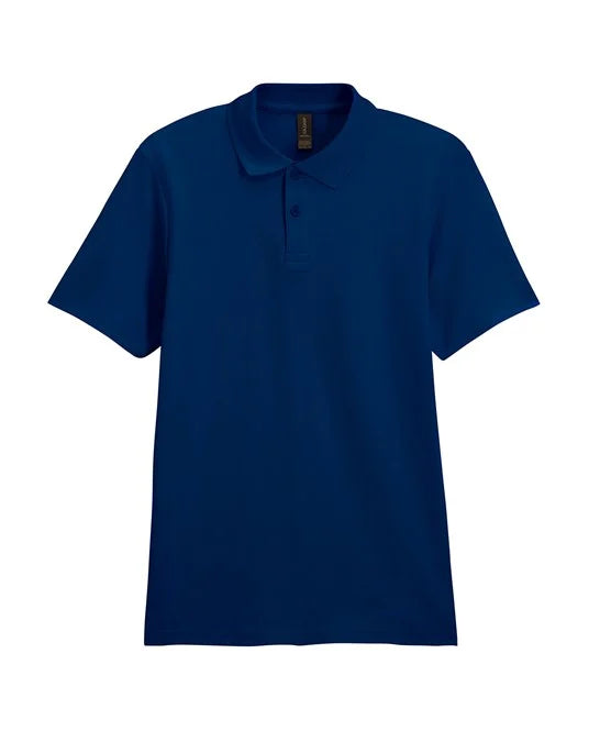 Gildan Softstyle Polo - Navy - Custom Printed - Print Blanc