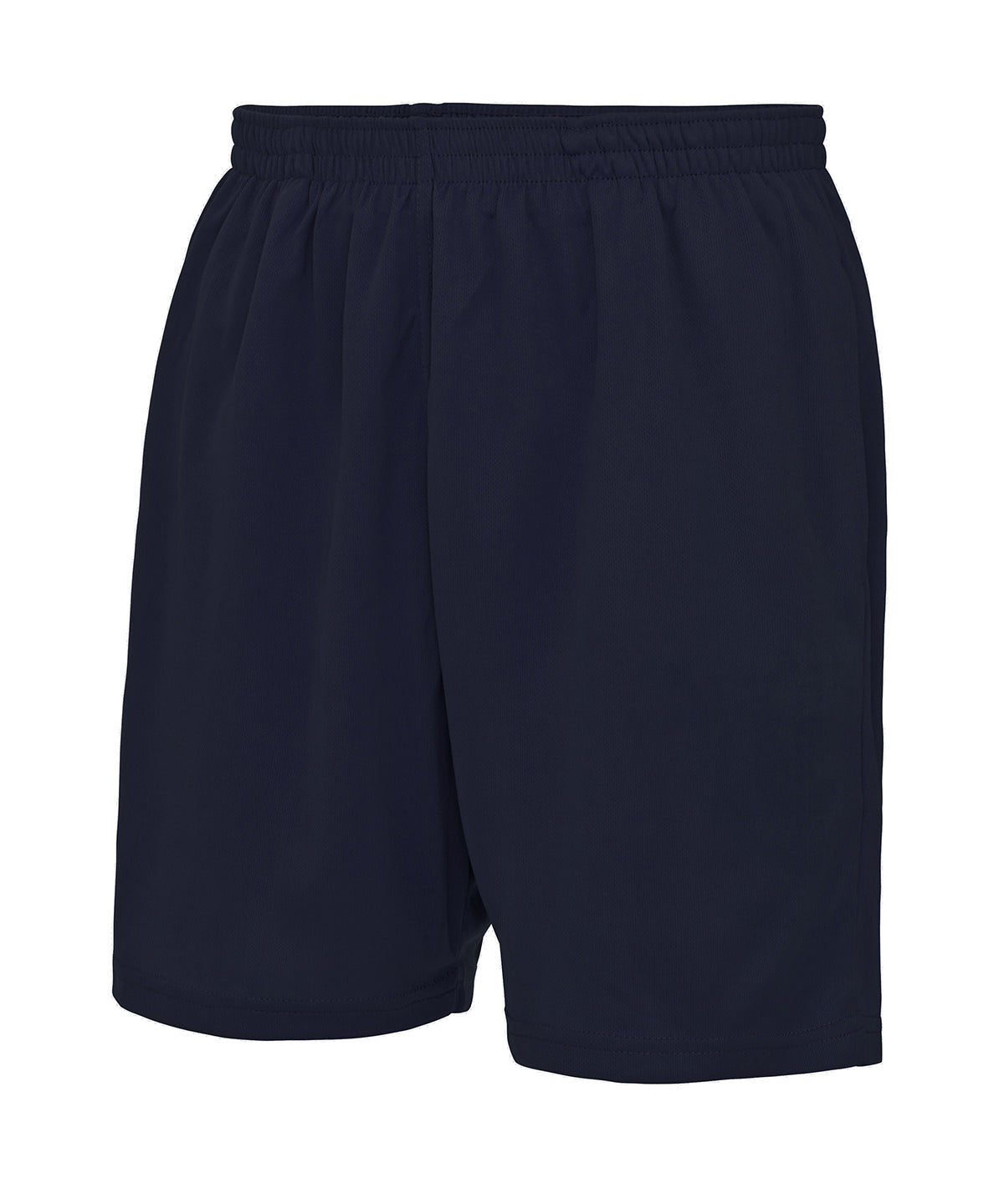 AWDis Cool Shorts - French Navy - Custom Printed - Print Blanc