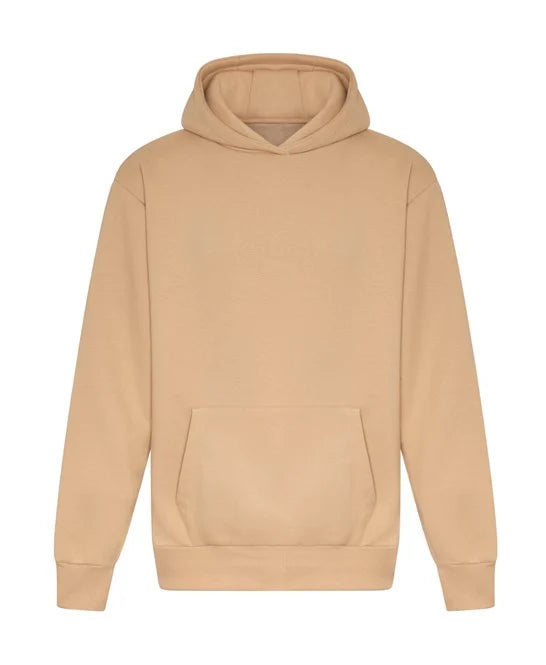 AWDis Heavyweight Hoodie - Desert Sand - Custom Printed - Print Blanc